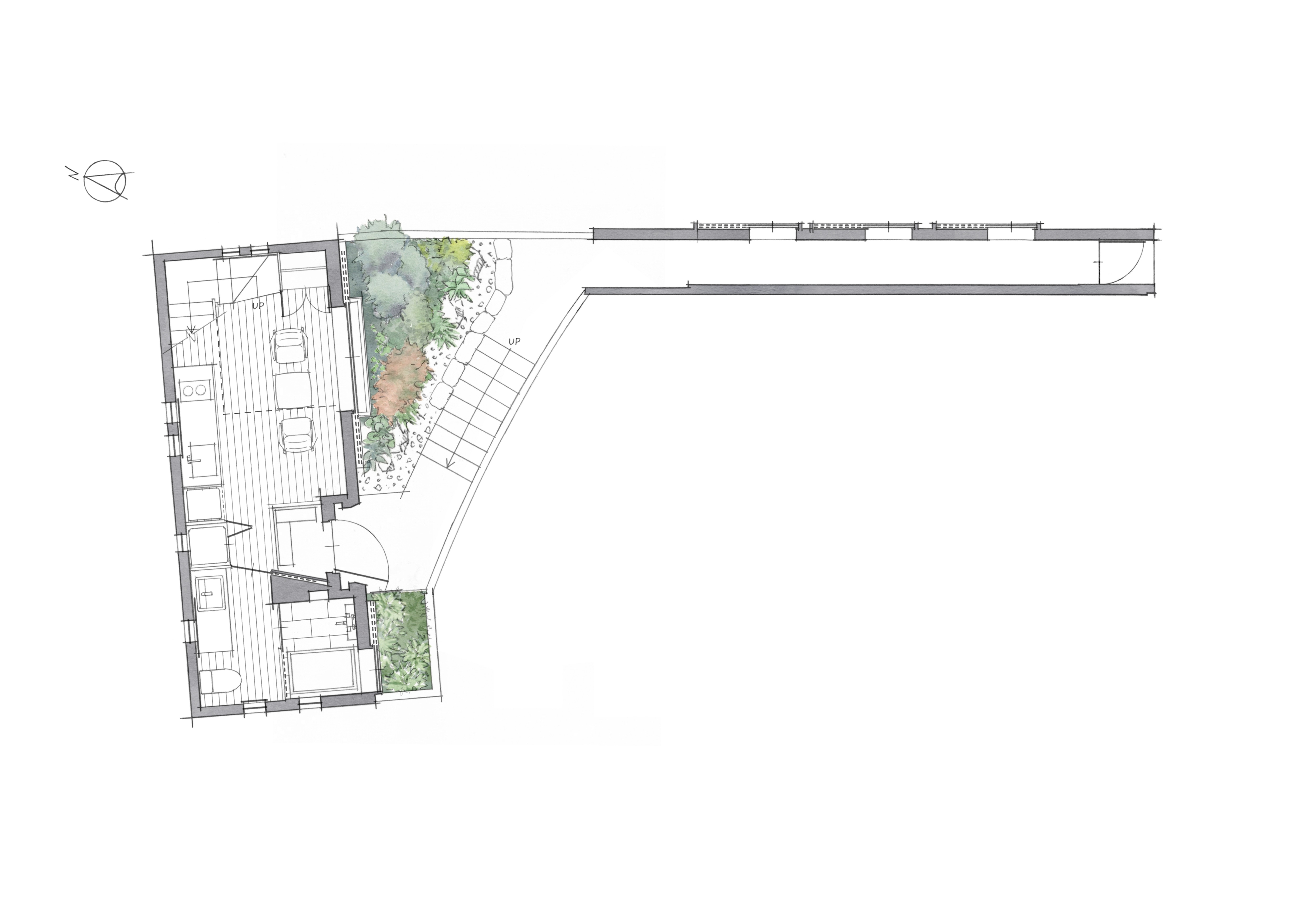 Hanare 1st floor layout