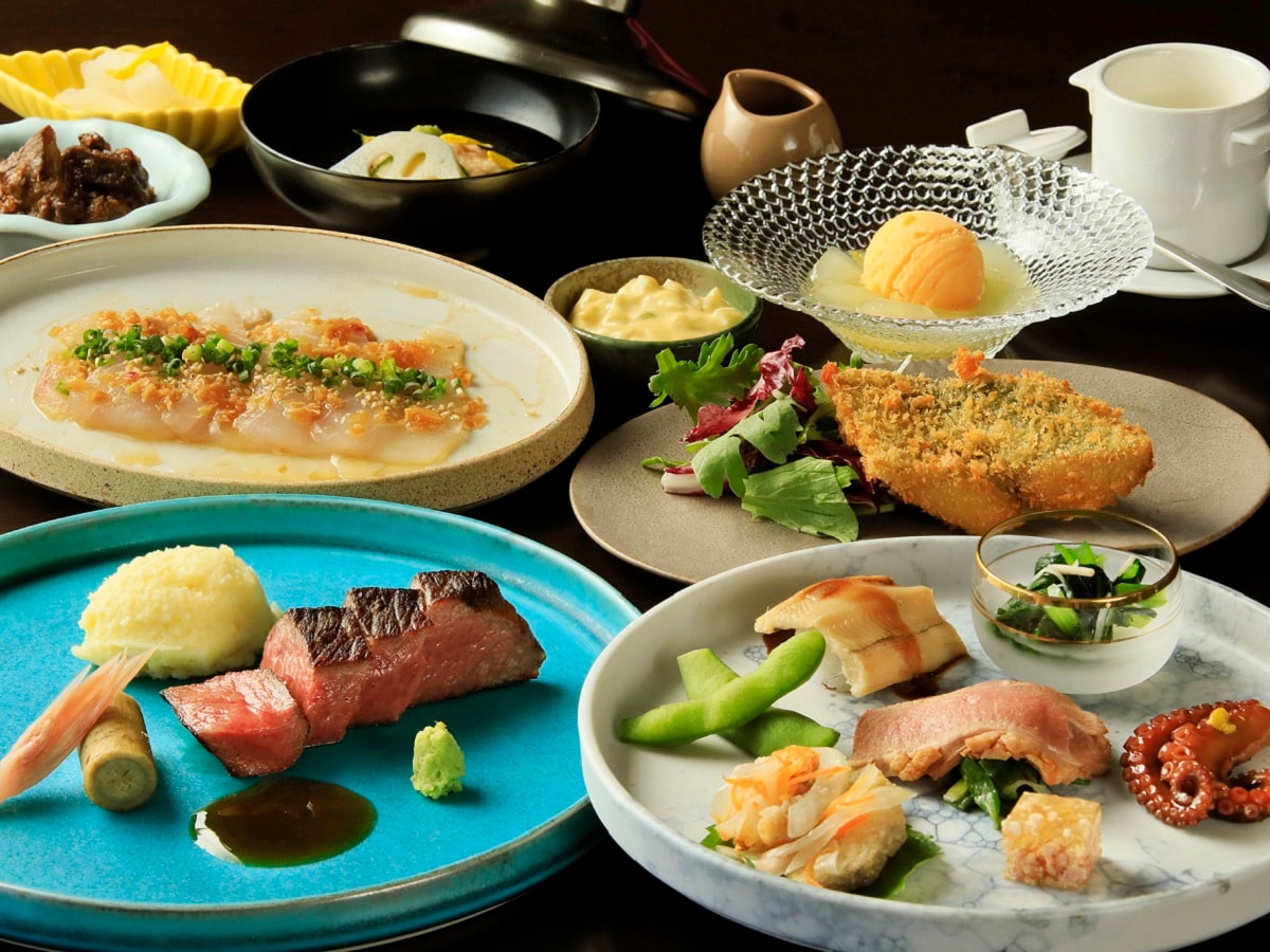 用於電子郵件通訊 [晚餐] 標準懷石料理 *範例