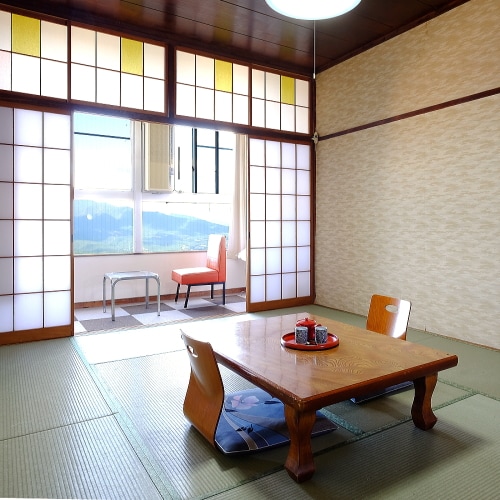 [View of your choice - Japanese-style room with 10 tatami mats] 4th floor room with a view of your choice♪ Reasonably priced - Non-smoking