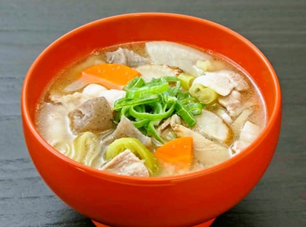 This popular hotel-made pork soup is packed with vegetables and the pork is sourced from the butcher in front of the hotel.