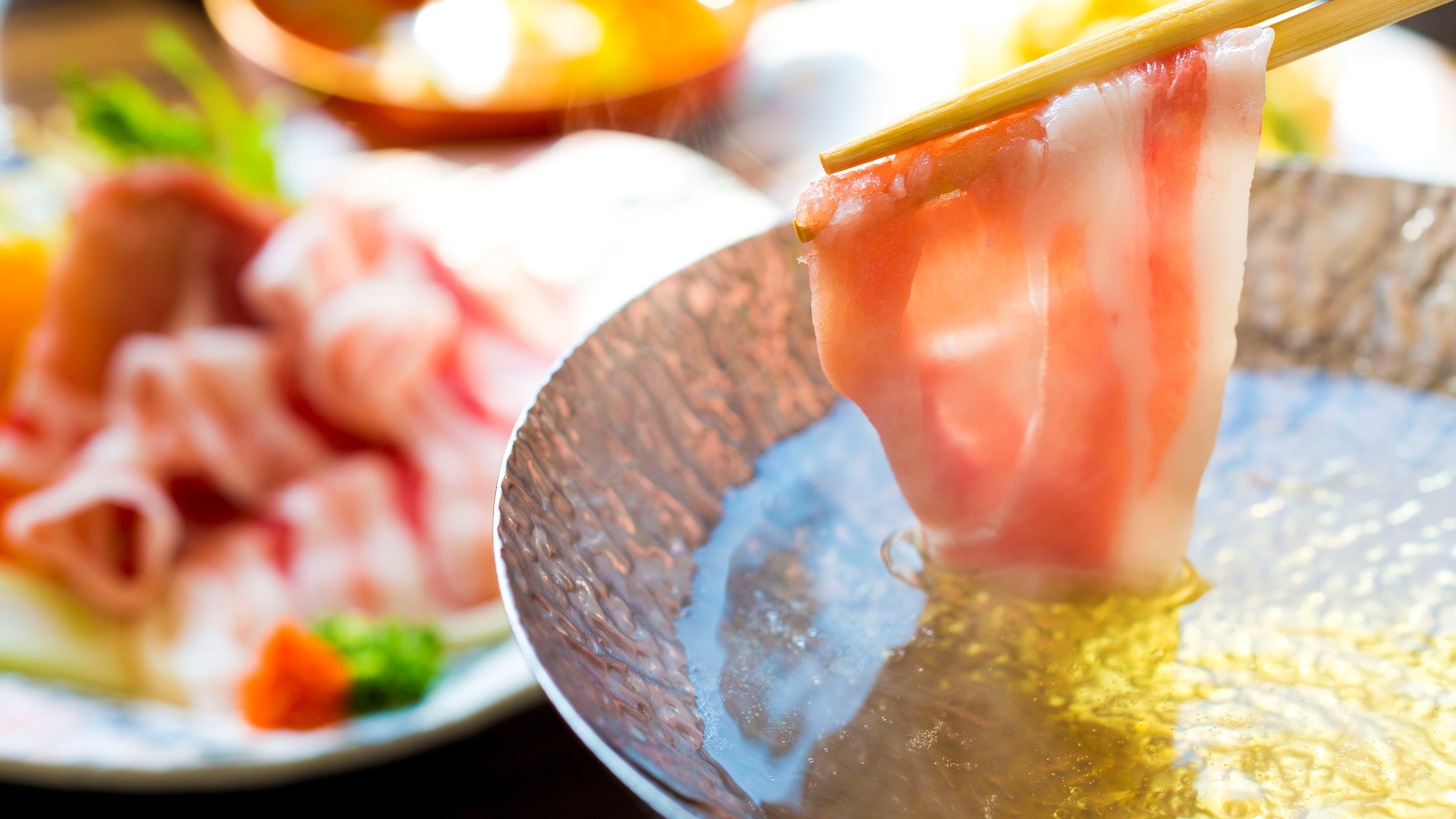 Black pork shabu-shabu