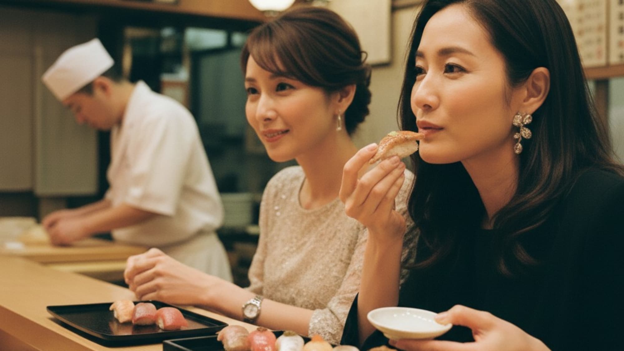 There are delicious local restaurants available. (Image shown)