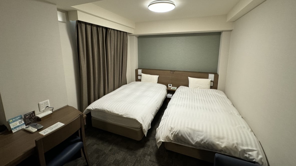 ◆Twin room 17.9m2 110cm x 195cm 2 beds