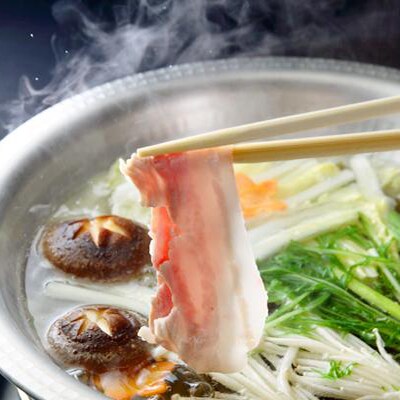 Joshu wheat pork shabu-shabu