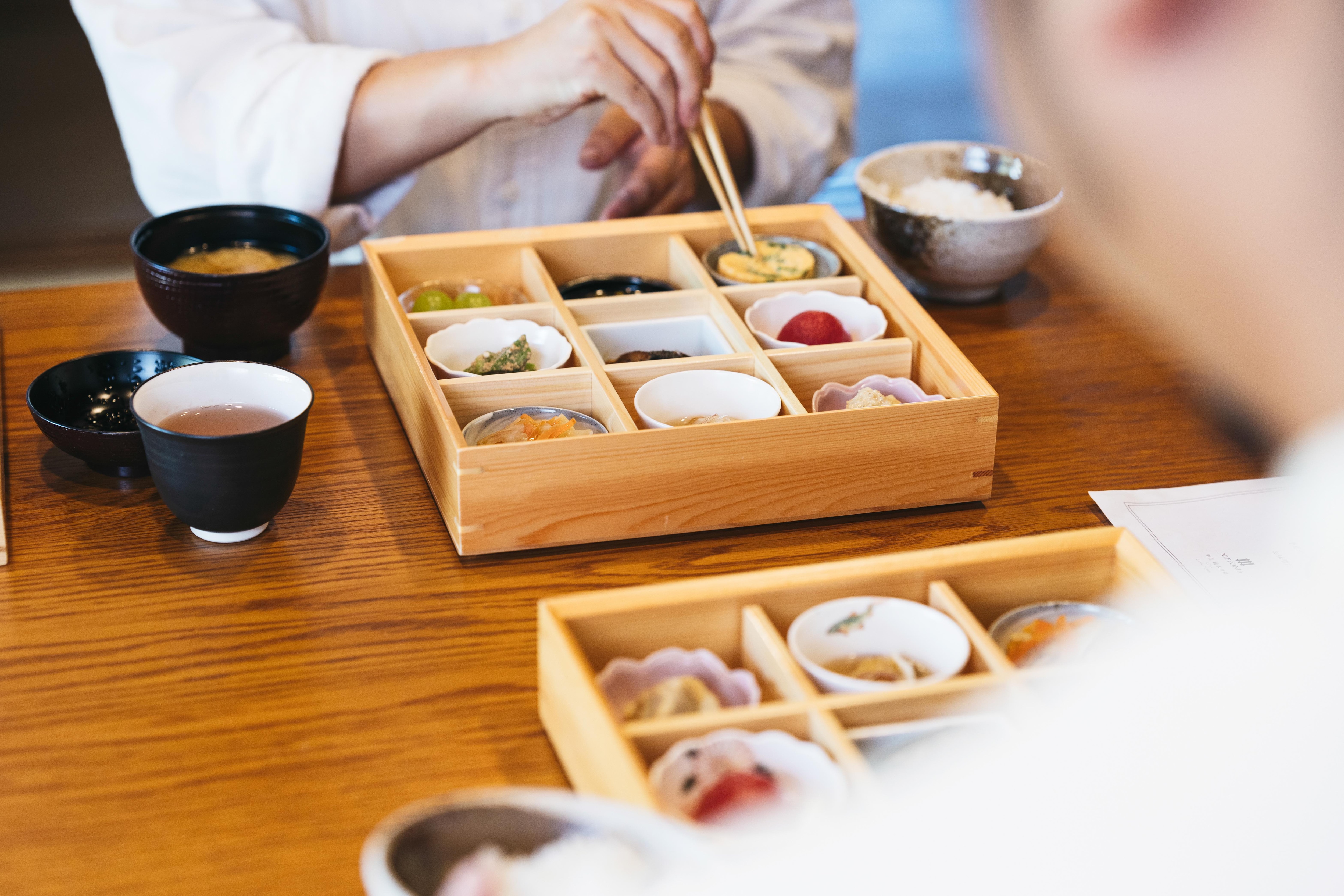 在客房內享用悠閒的早餐