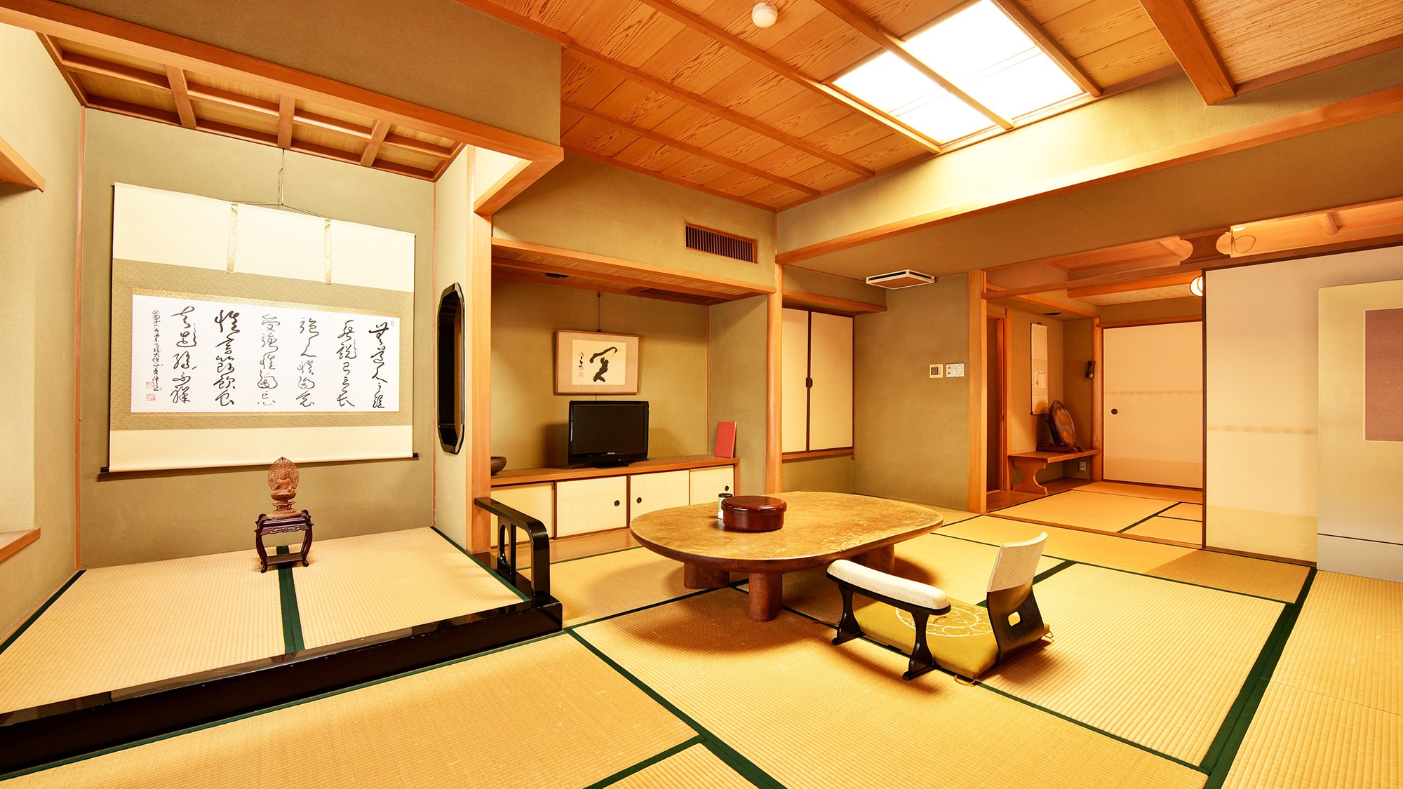 *[Contoh kamar tamu] Shoin 15 tikar tatami (dengan bak mandi, toilet, wastafel)