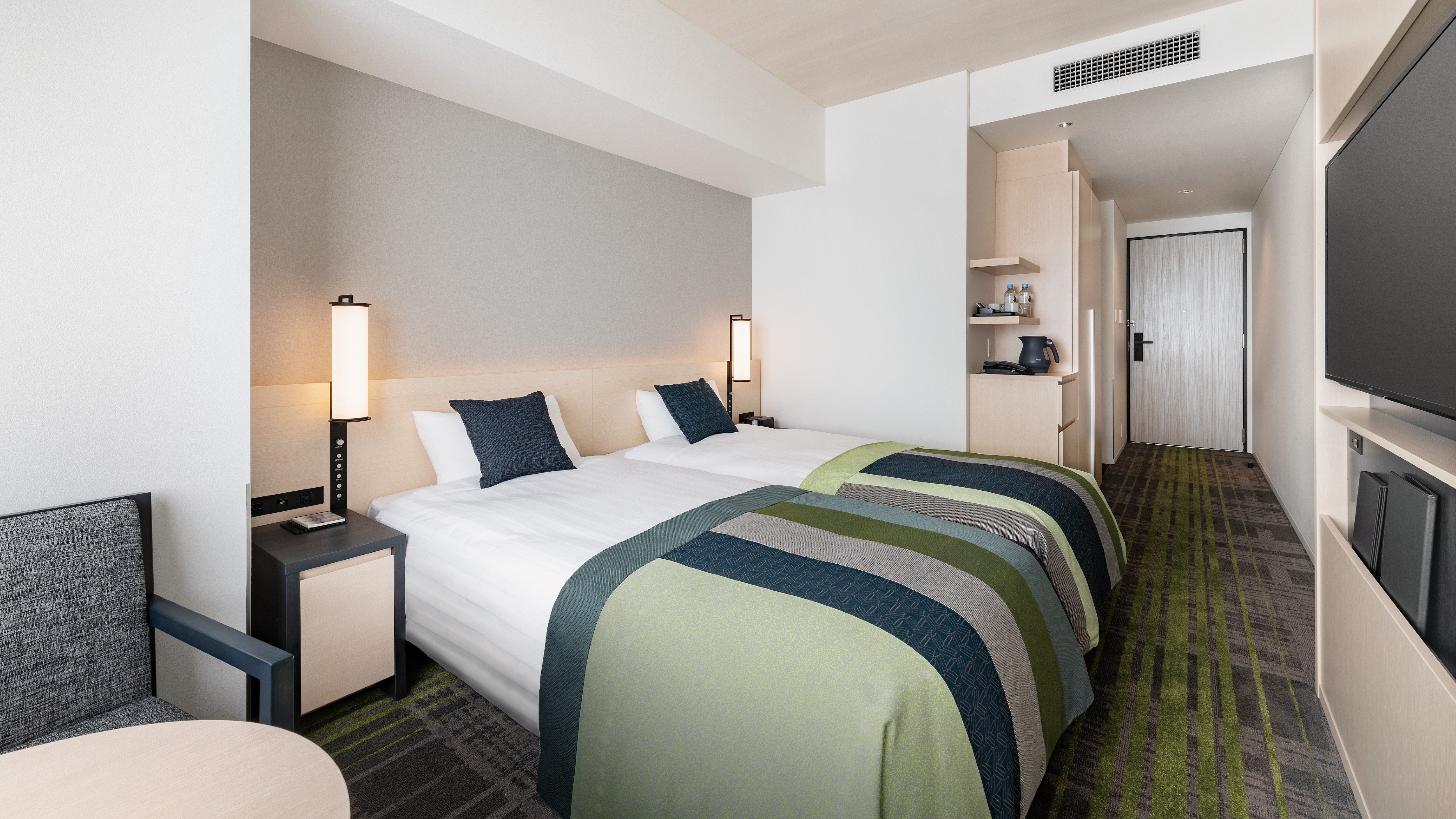 [12th to 29th floors] Standard Twin (25.0 square meters)