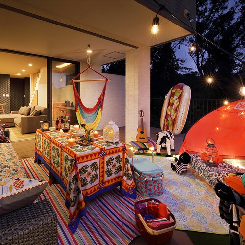 Glamping example