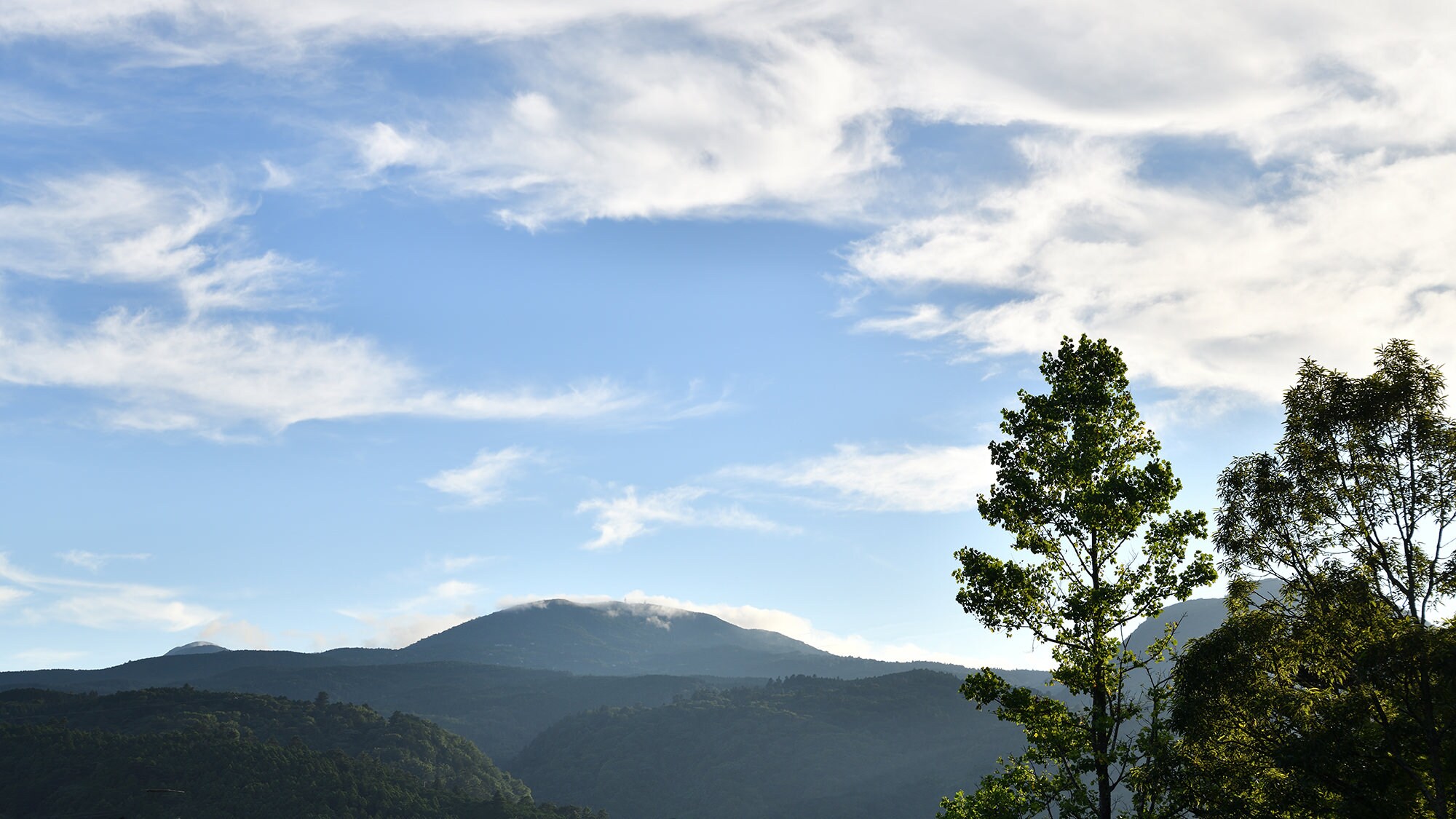 Japanese Suite <Camellia> View of Mt. Omuroyama from the bathroom