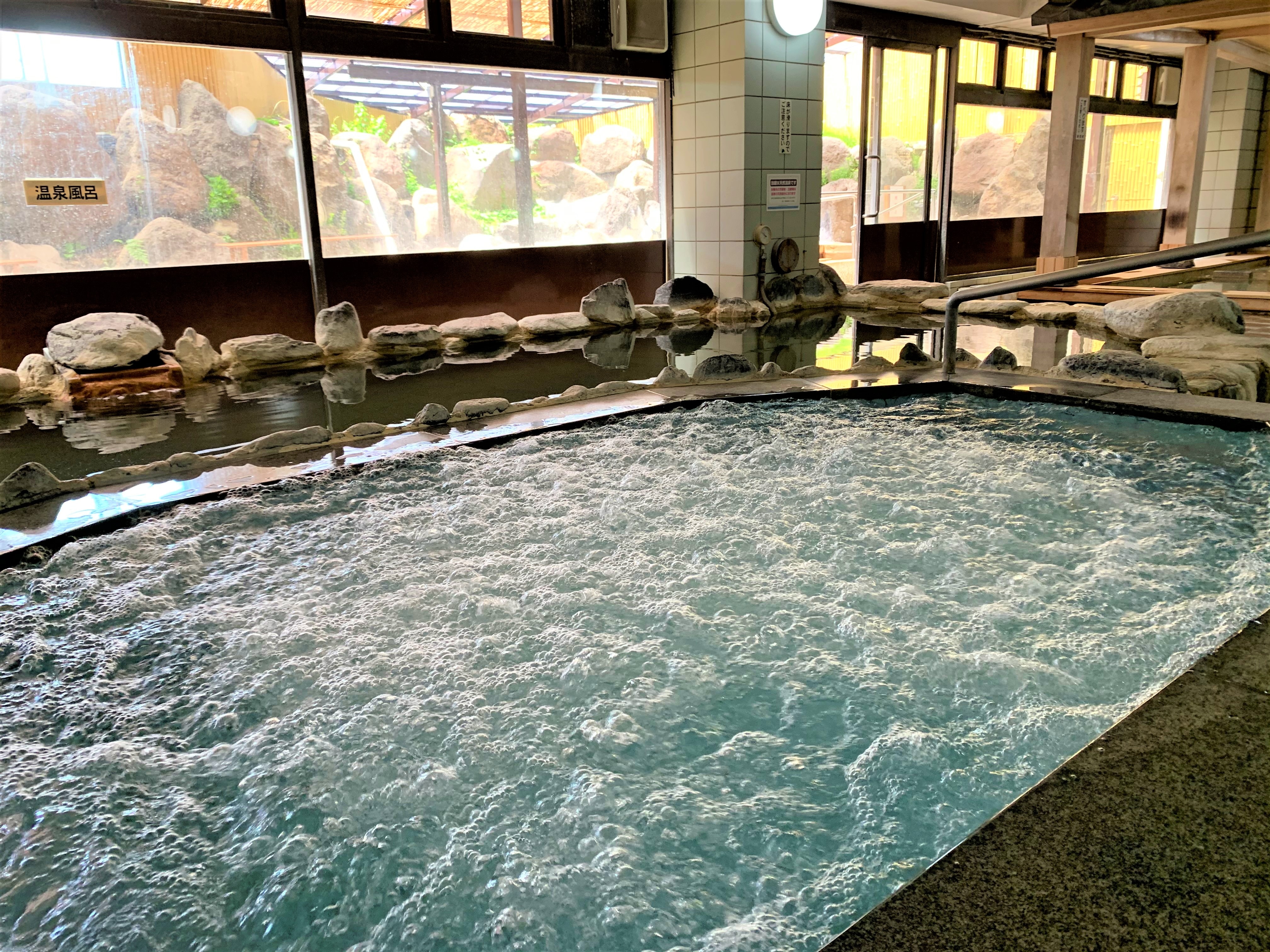 [Natural hot spring, Saku no Yu] Vibra bath