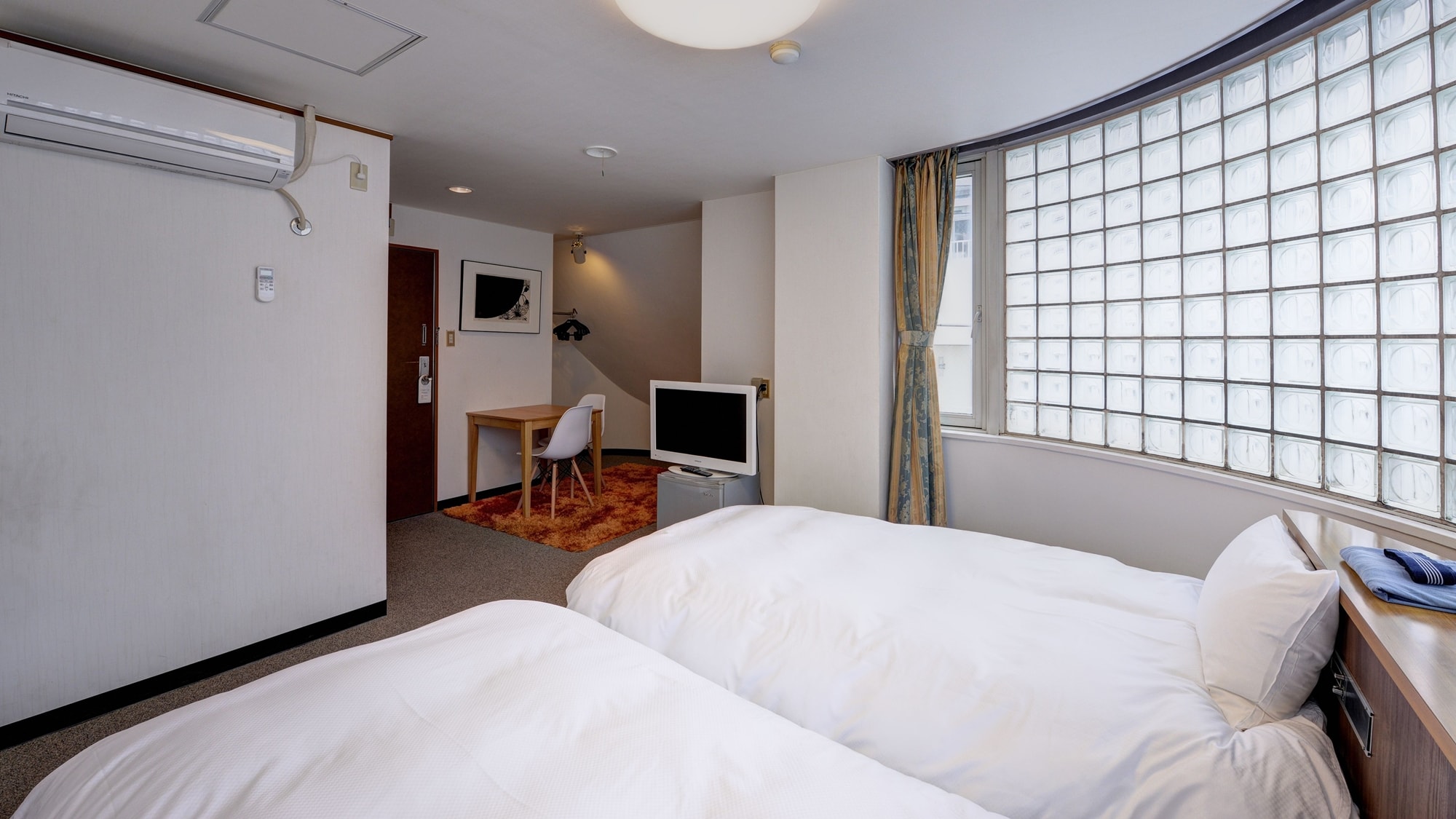 * Western-style Twin A (example of guest room) / Recommended for couples and couples! Have a good night's sleep in a fluffy bed.