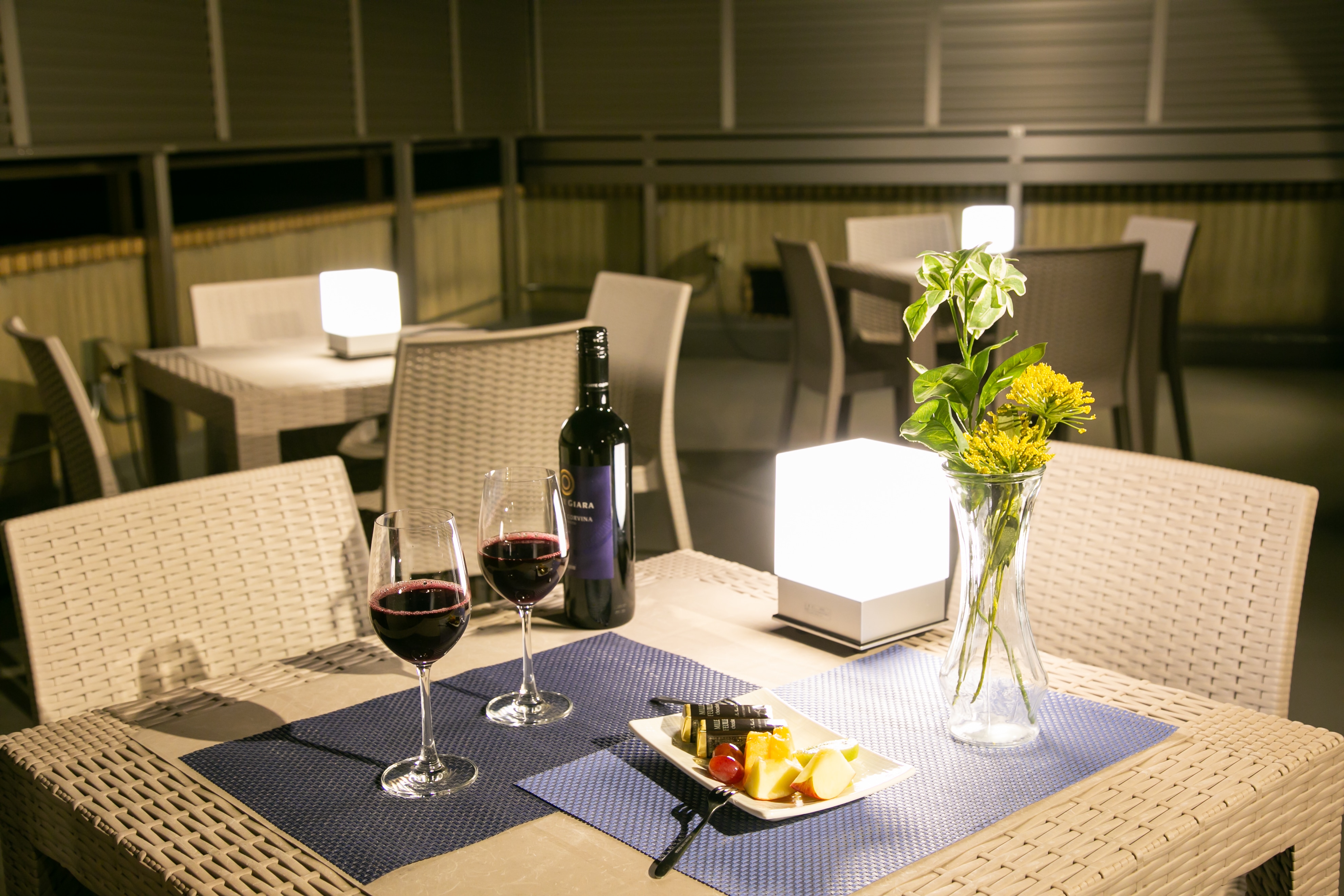 Shared terrace