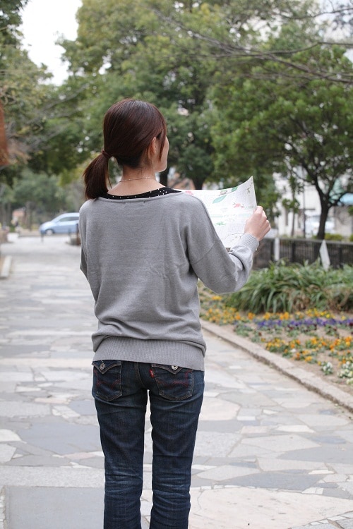 Just step out of the hotel and you'll find Nishikawa Ryokudo Park.