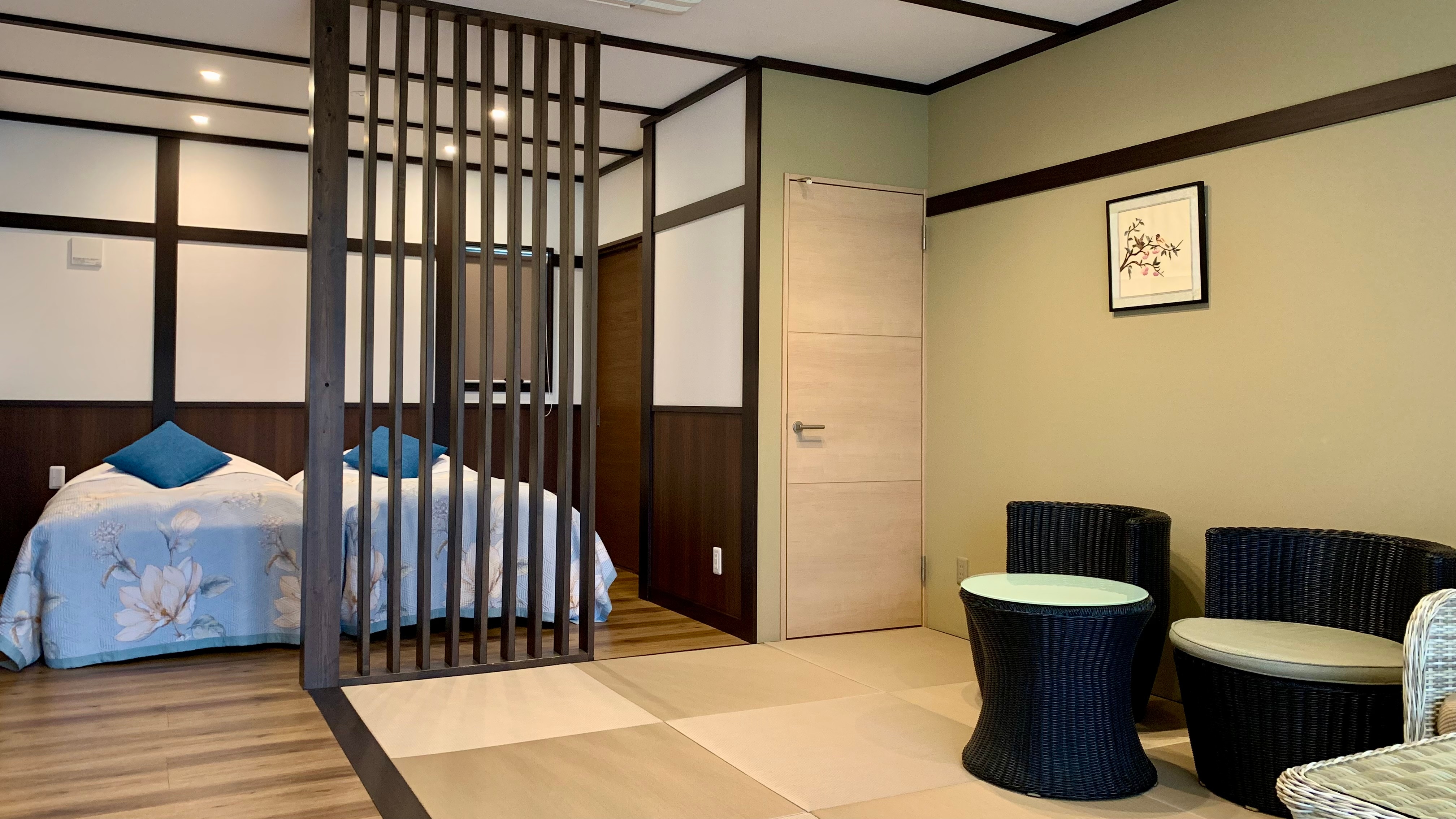 Twin bed and tatami area [Standard twin]