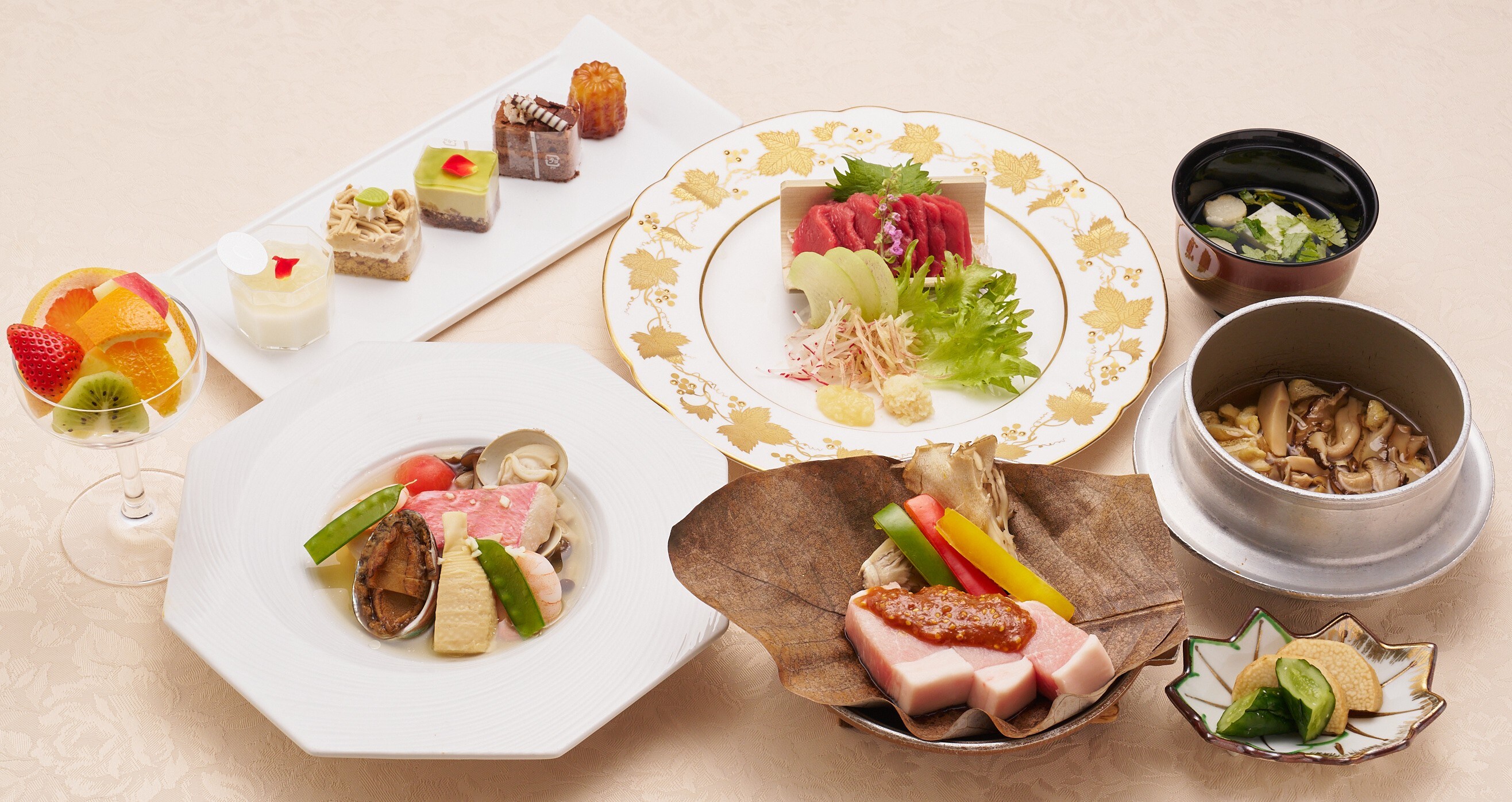 Menu makan malam standar (gambar)
