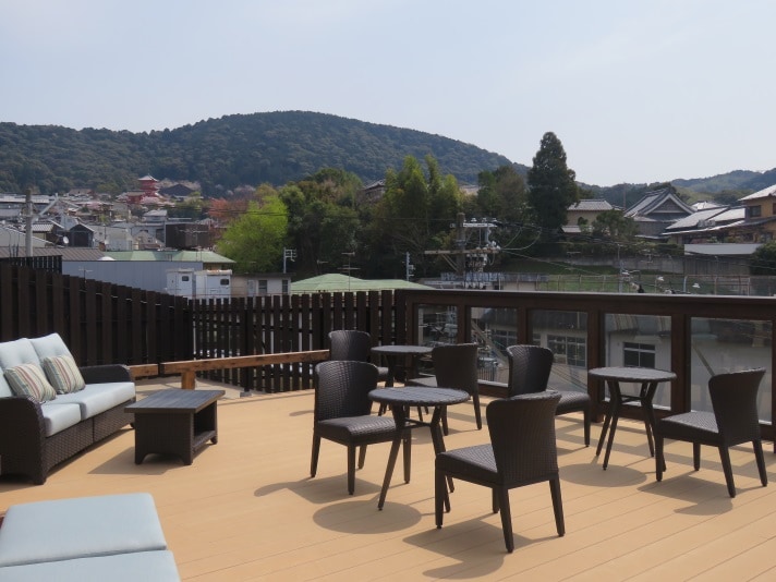 Roof terrace