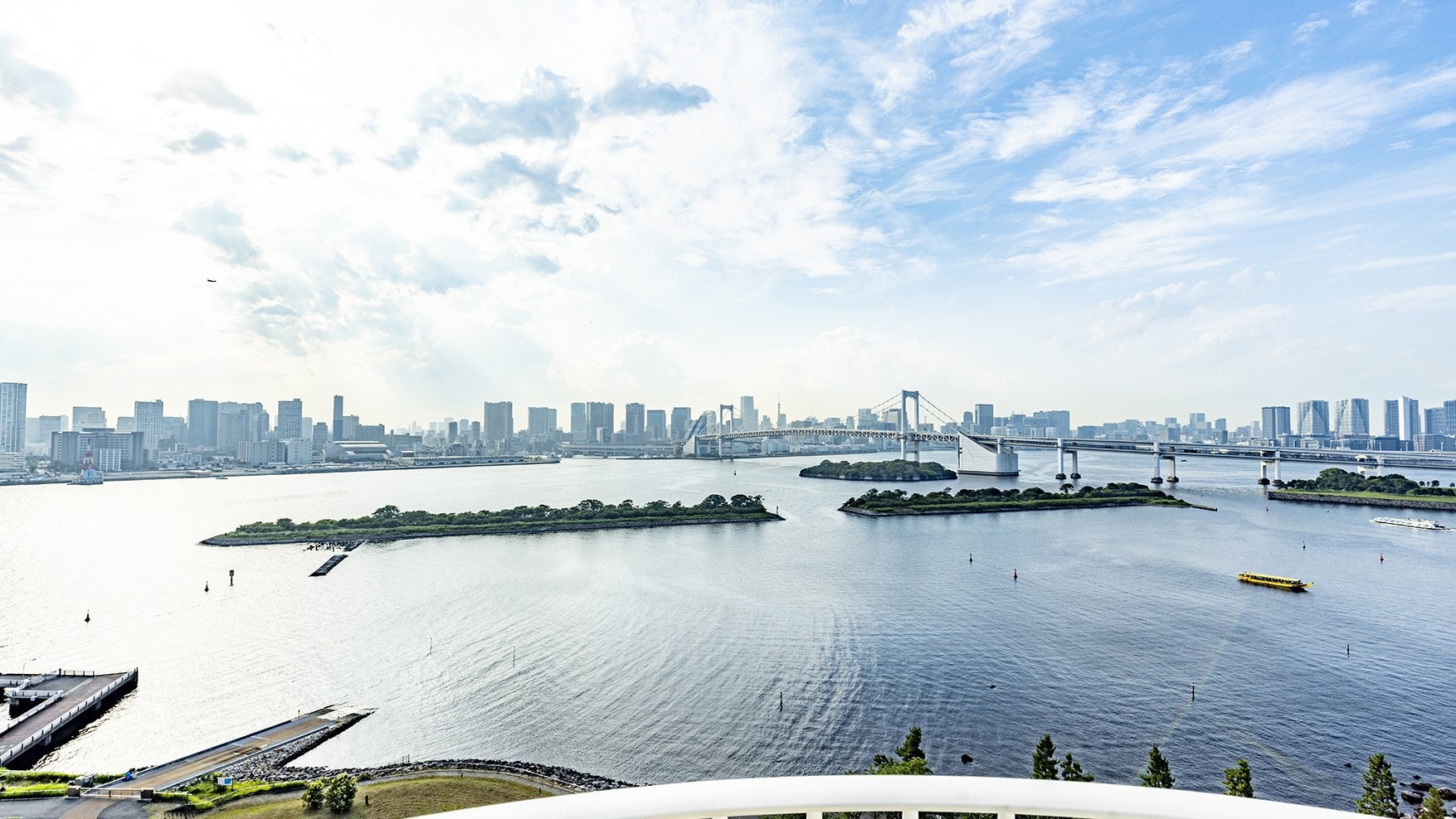 View from premium executive room