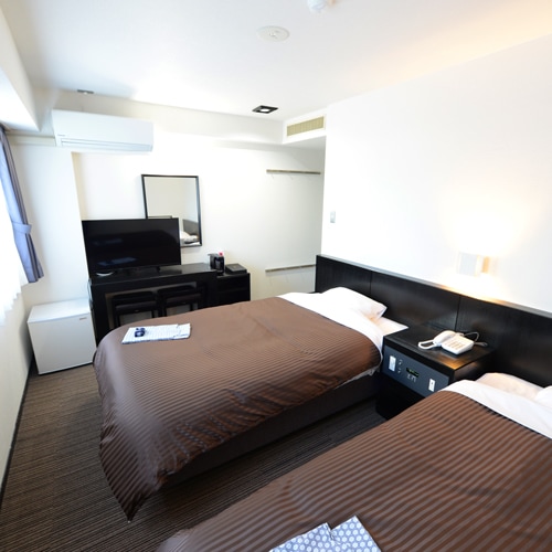 2nd floor renewal guest room: Twin / Simple but provided with facilities that are different from normal guest rooms