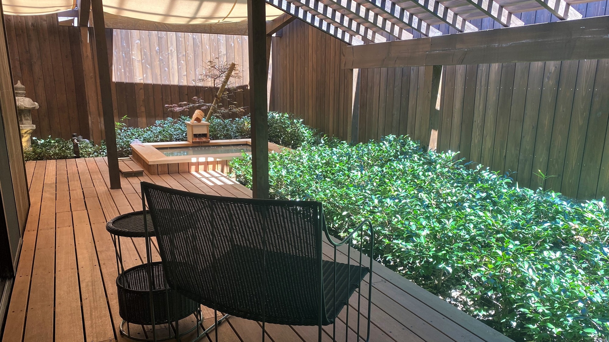 1st floor guest room with open-air bath "Kaze"