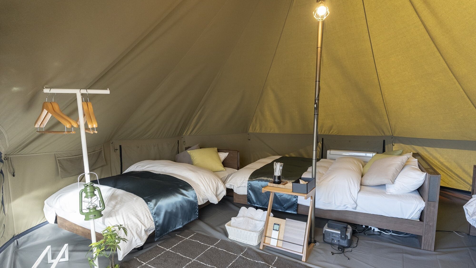 ◆ เต็นท์ในป่า: เพลิดเพลินไปกับสถานที่อันงดงามที่สามารถมองเห็นทะเลเซโตะในกับครอบครัวของคุณ