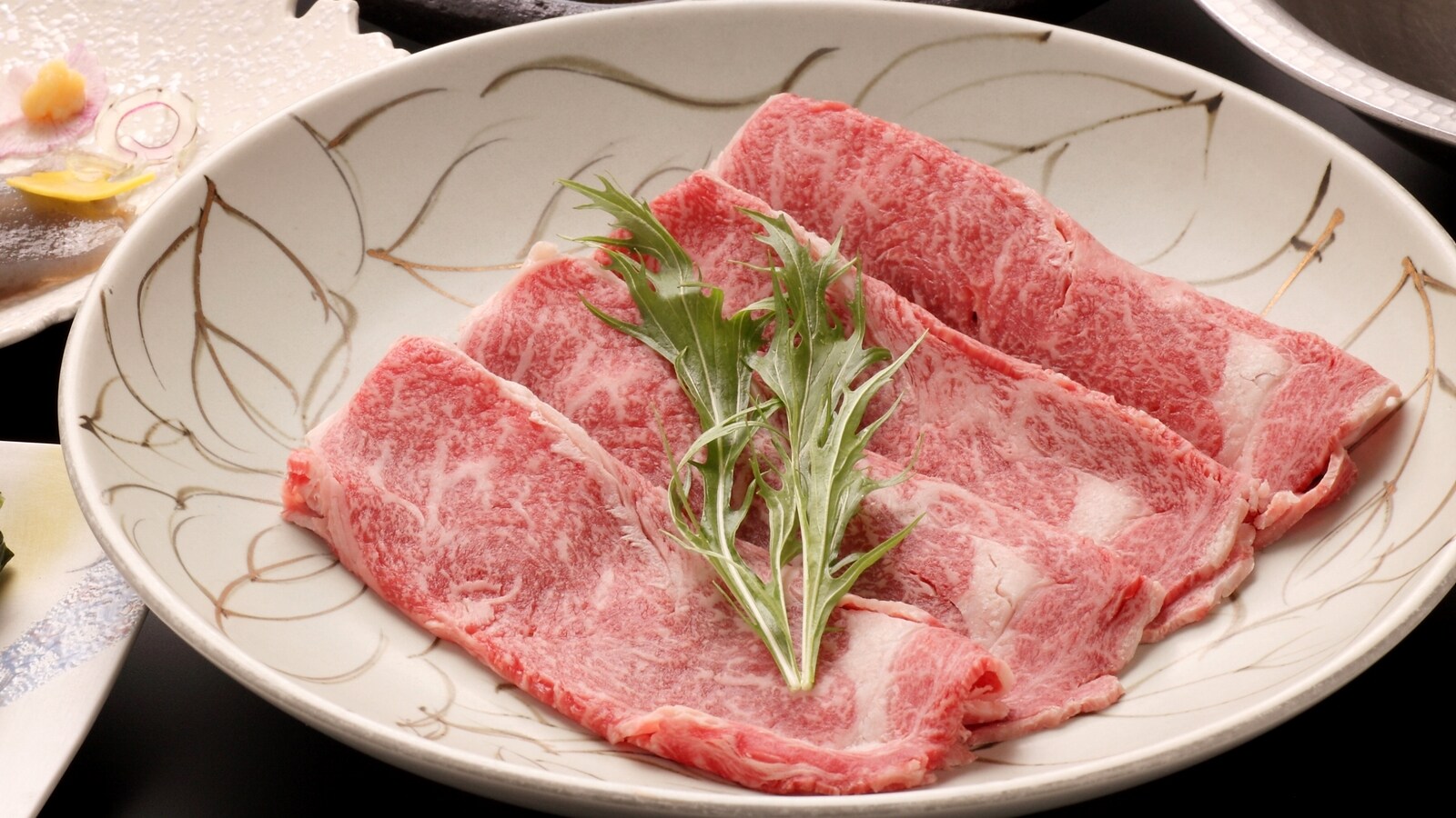 Shabu-shabu of Joshu beef