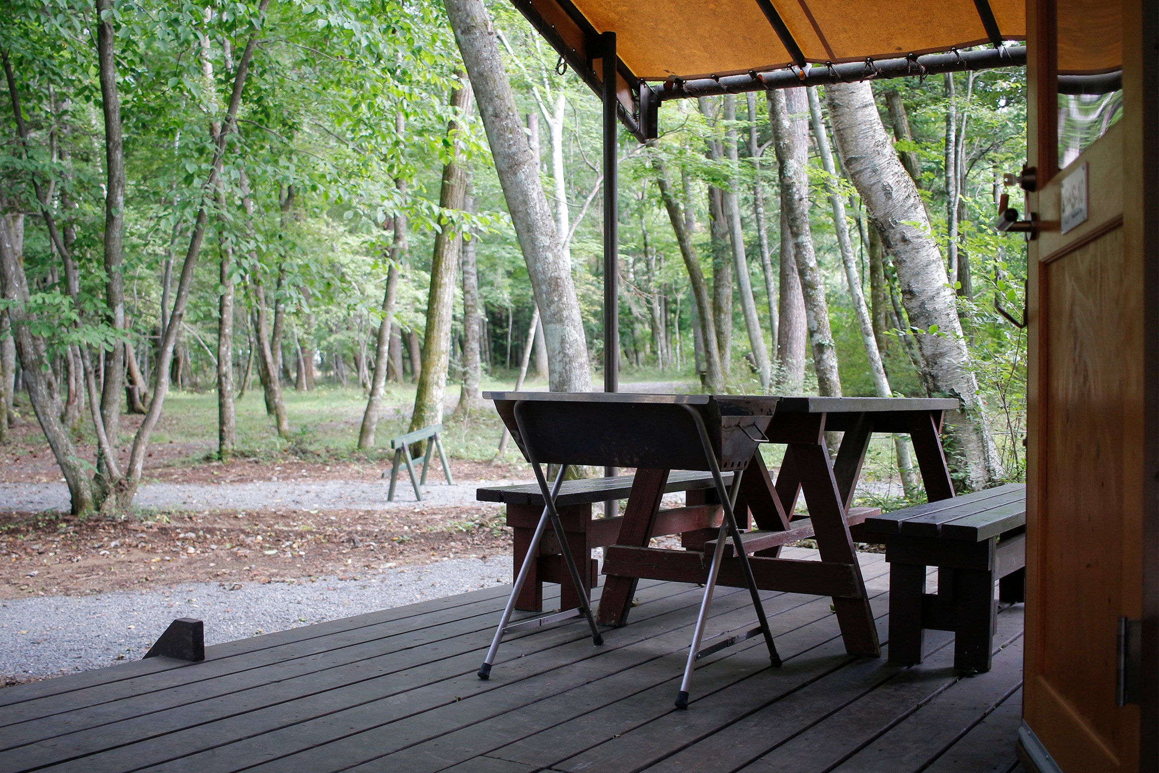 Cắm trại Yurt Grande ④ Từ boong tàu