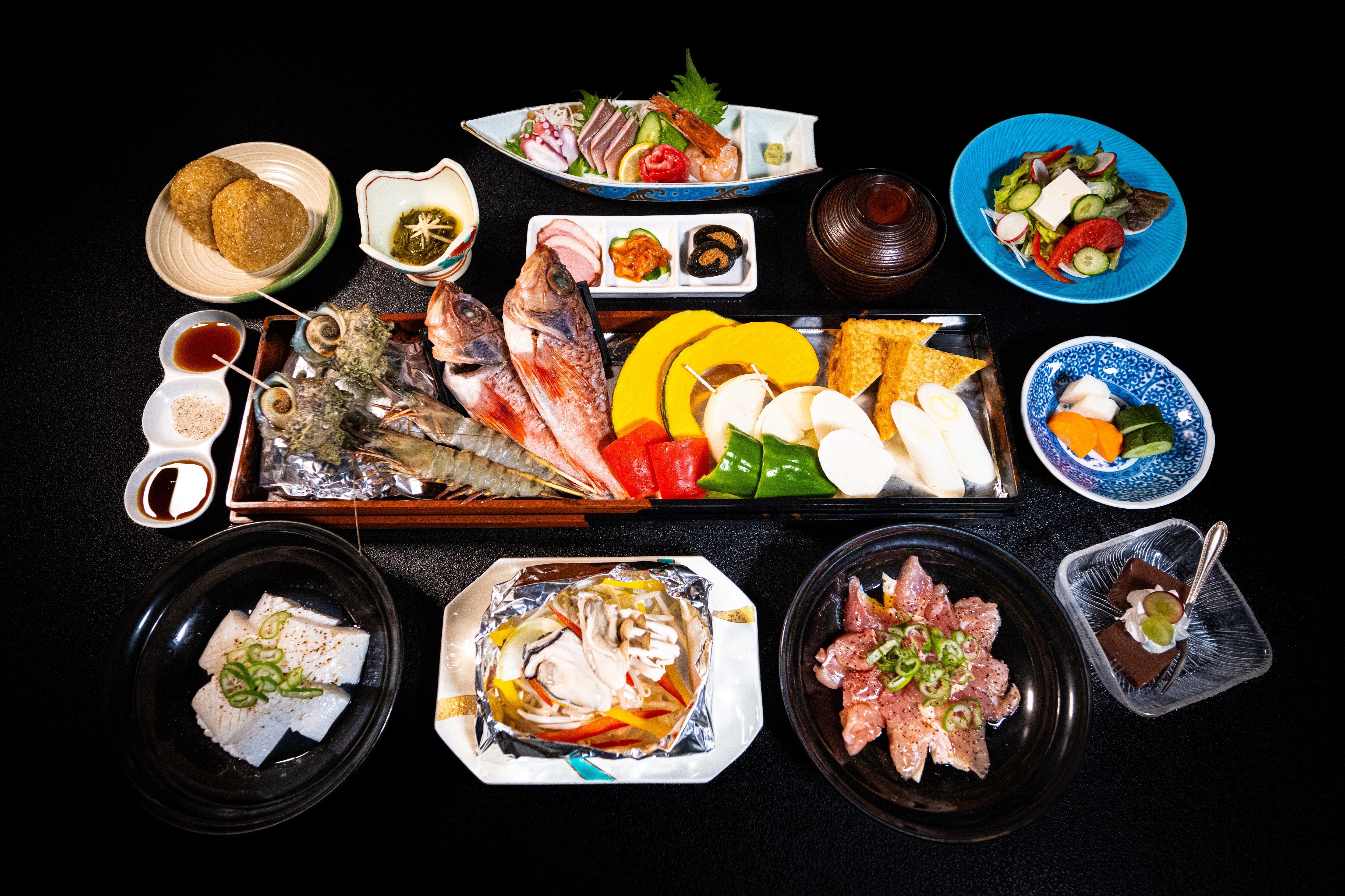 Panggangan makanan laut spesial Shimoda (sepanjang tahun)