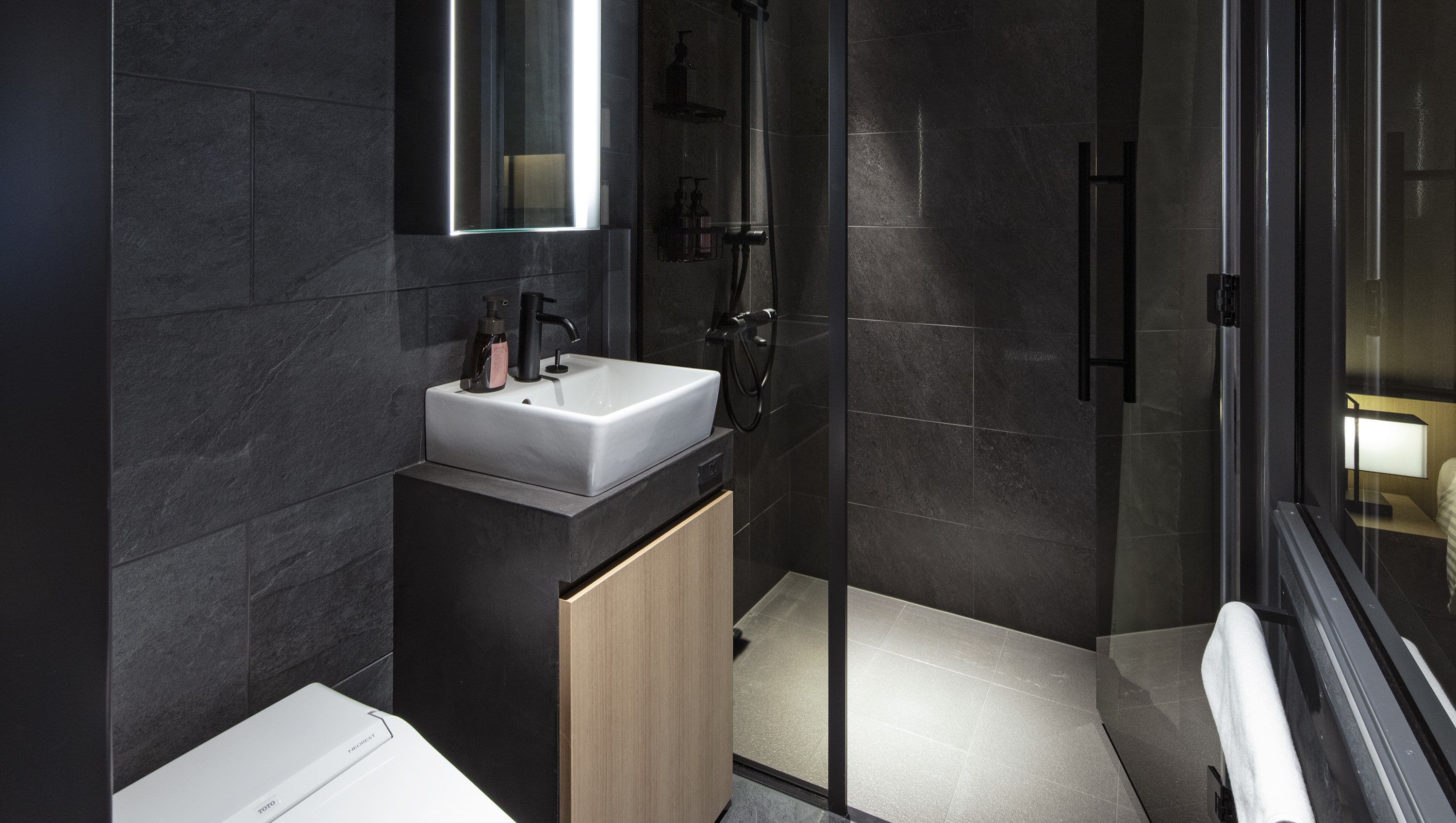 tou Superior Twin Shower Booth