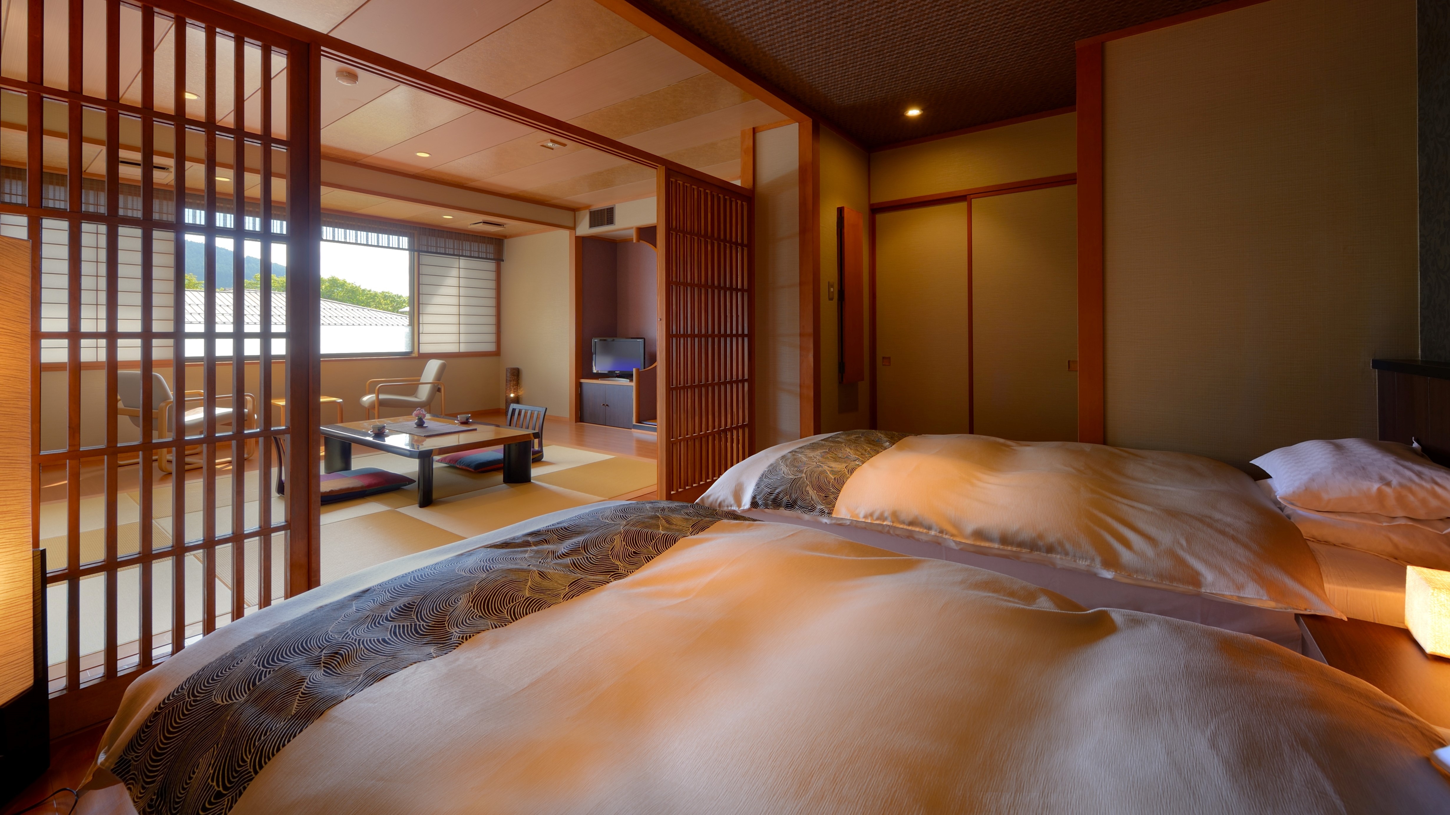 Japanese and Western room 15 tatami mattress made by Simmons Co., Ltd.