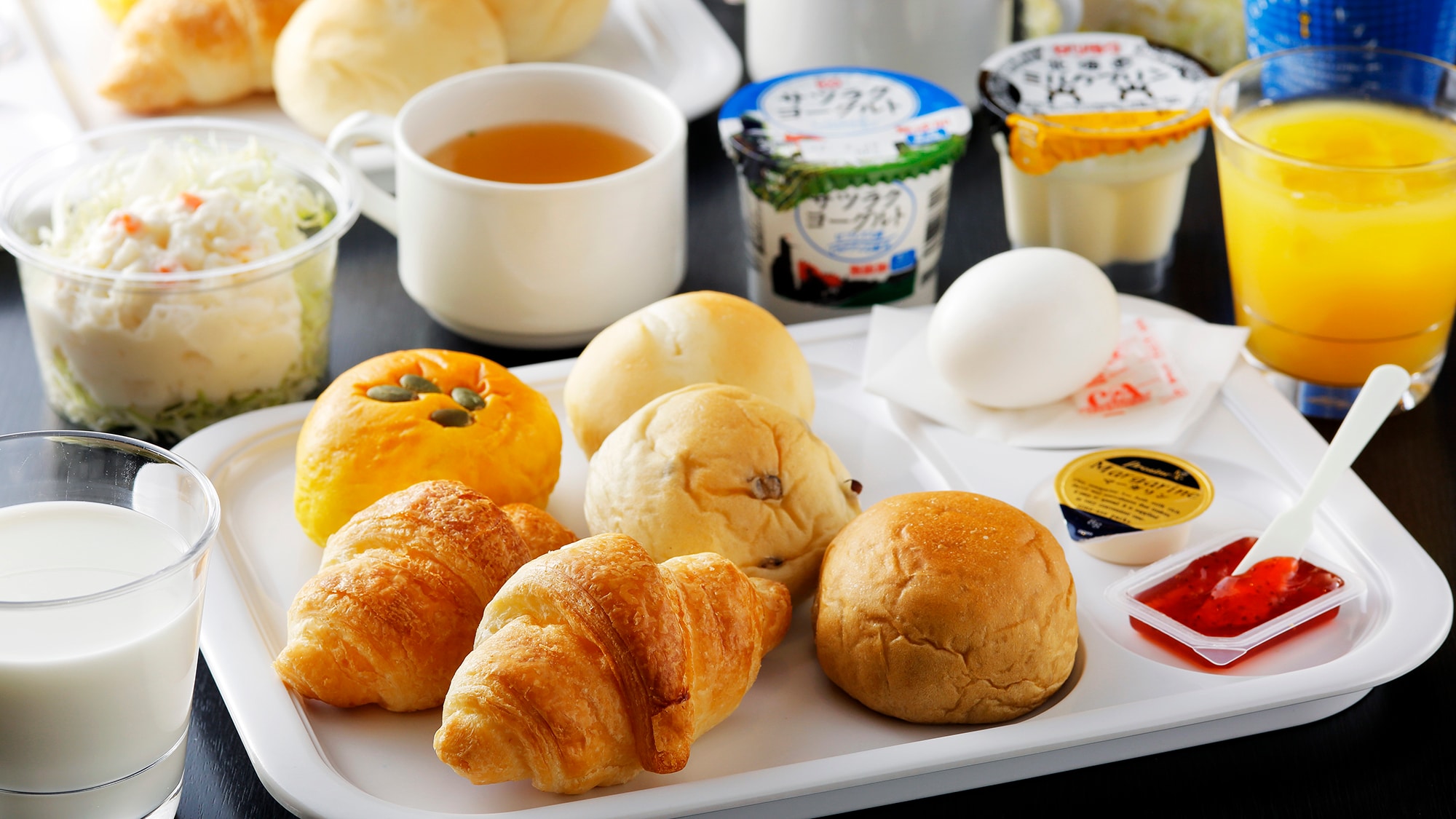 Bữa sáng nhẹ được cung cấp miễn phí (ảnh chỉ mang tính chất tham khảo và có thể thay đổi mà không cần báo trước)