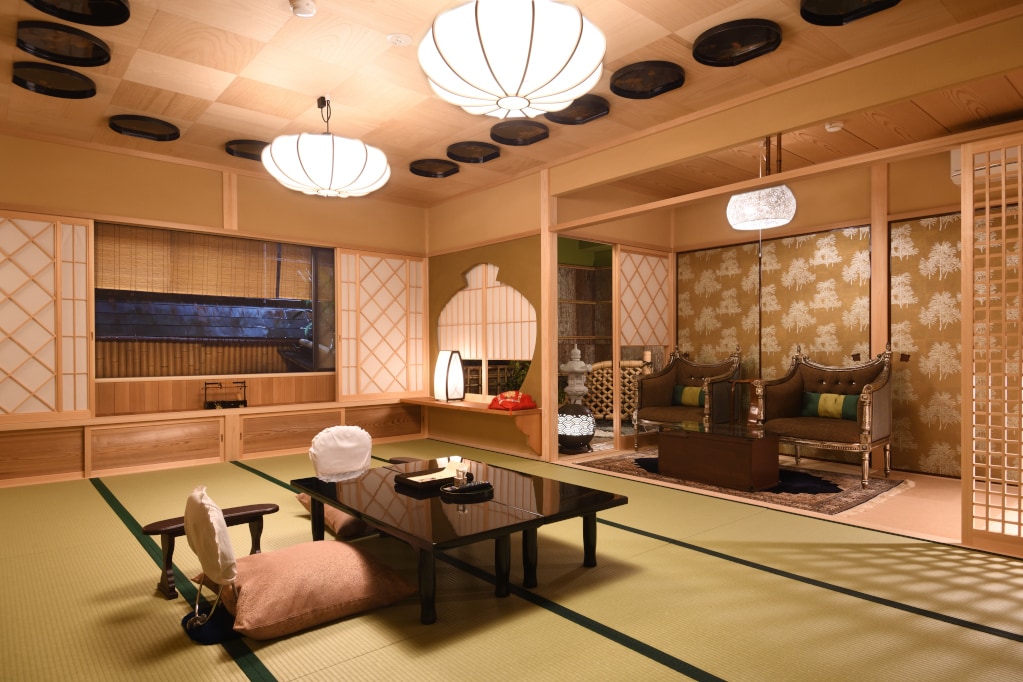 Ruang keluarga Kamar Jepang dan Barat (contoh) 26-1