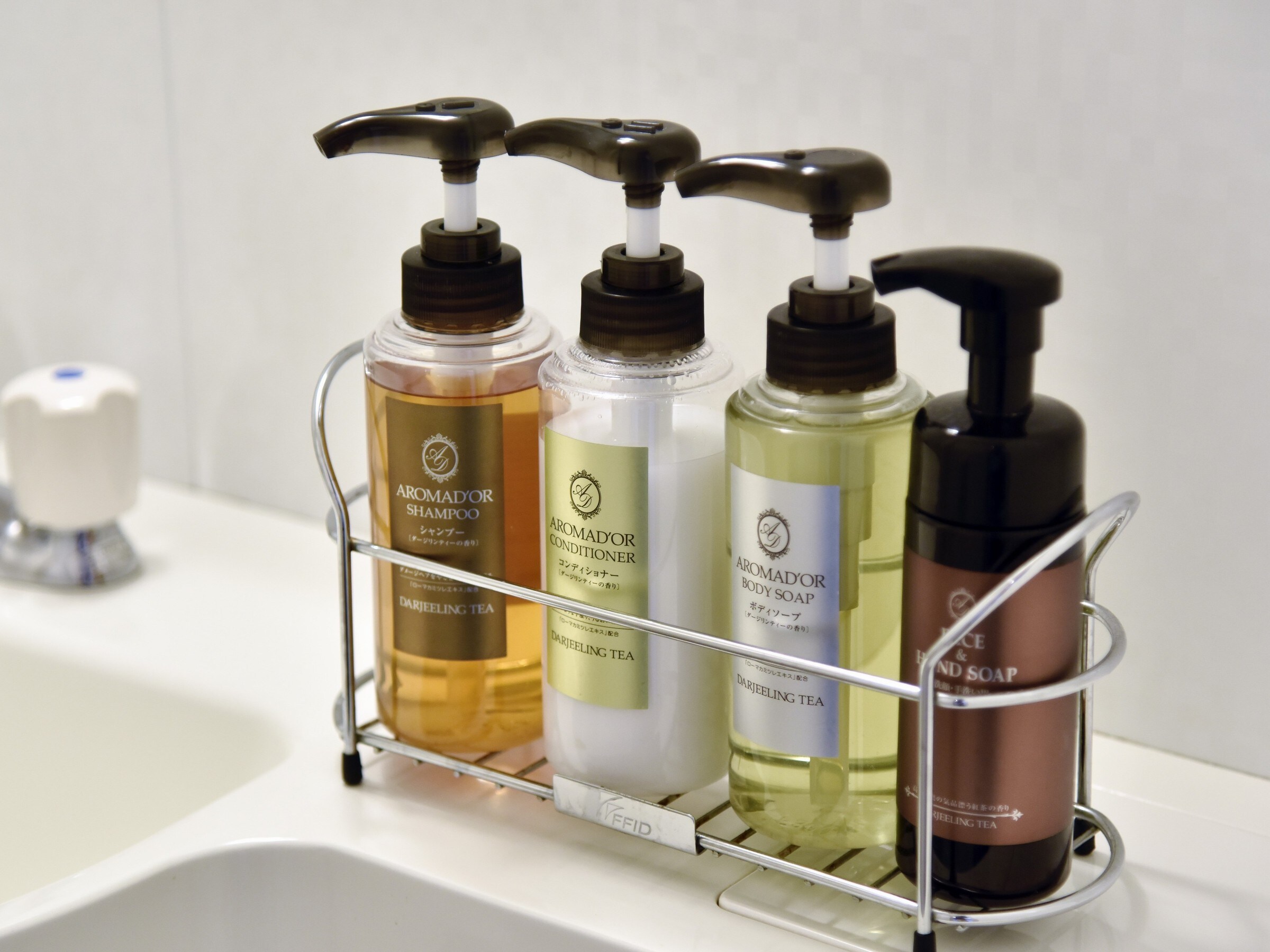 It's popular. Tea scented amenities ♪