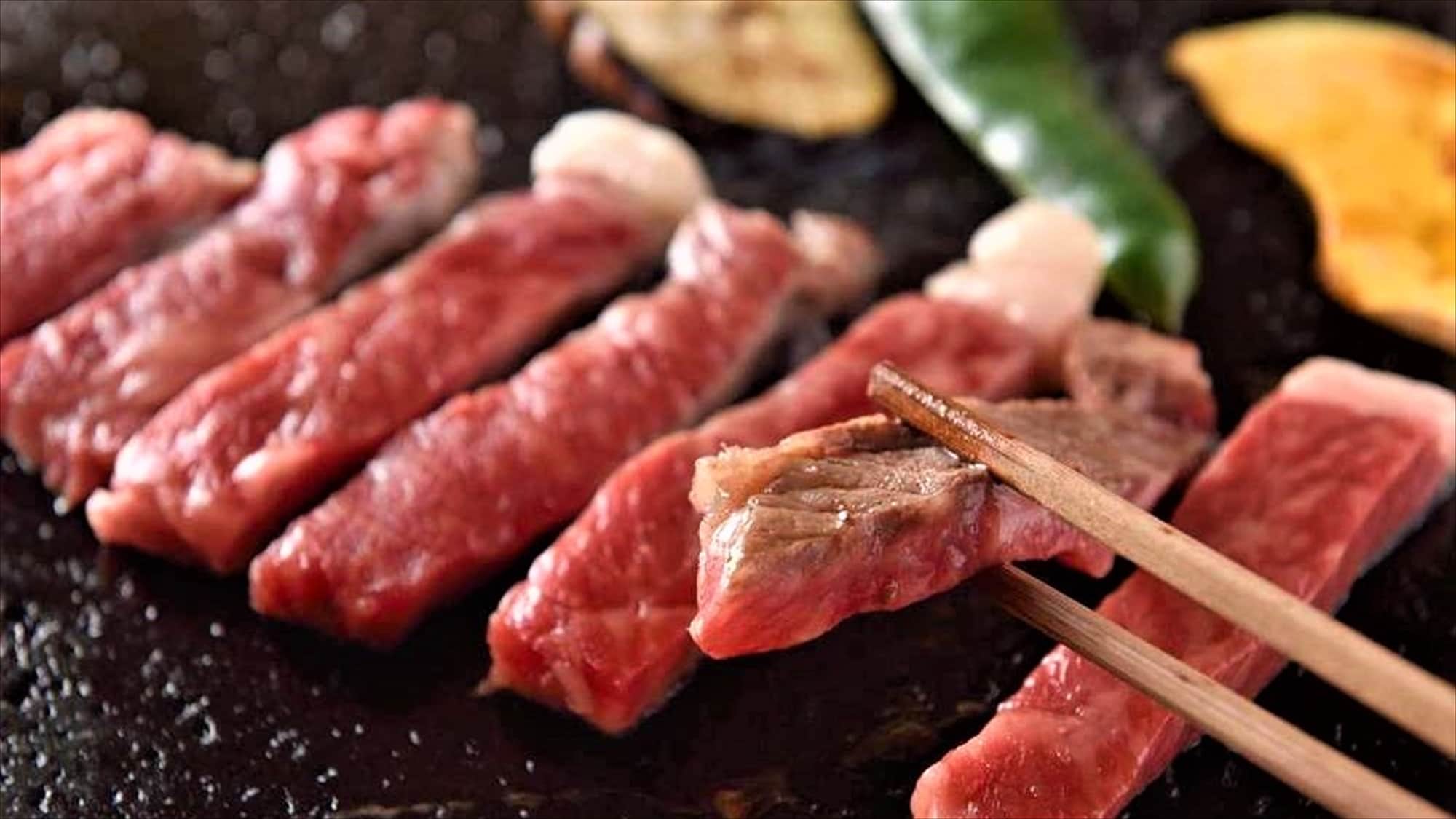 Bungo beef has an exquisite sweetness of marbling and the natural flavor of the meat.