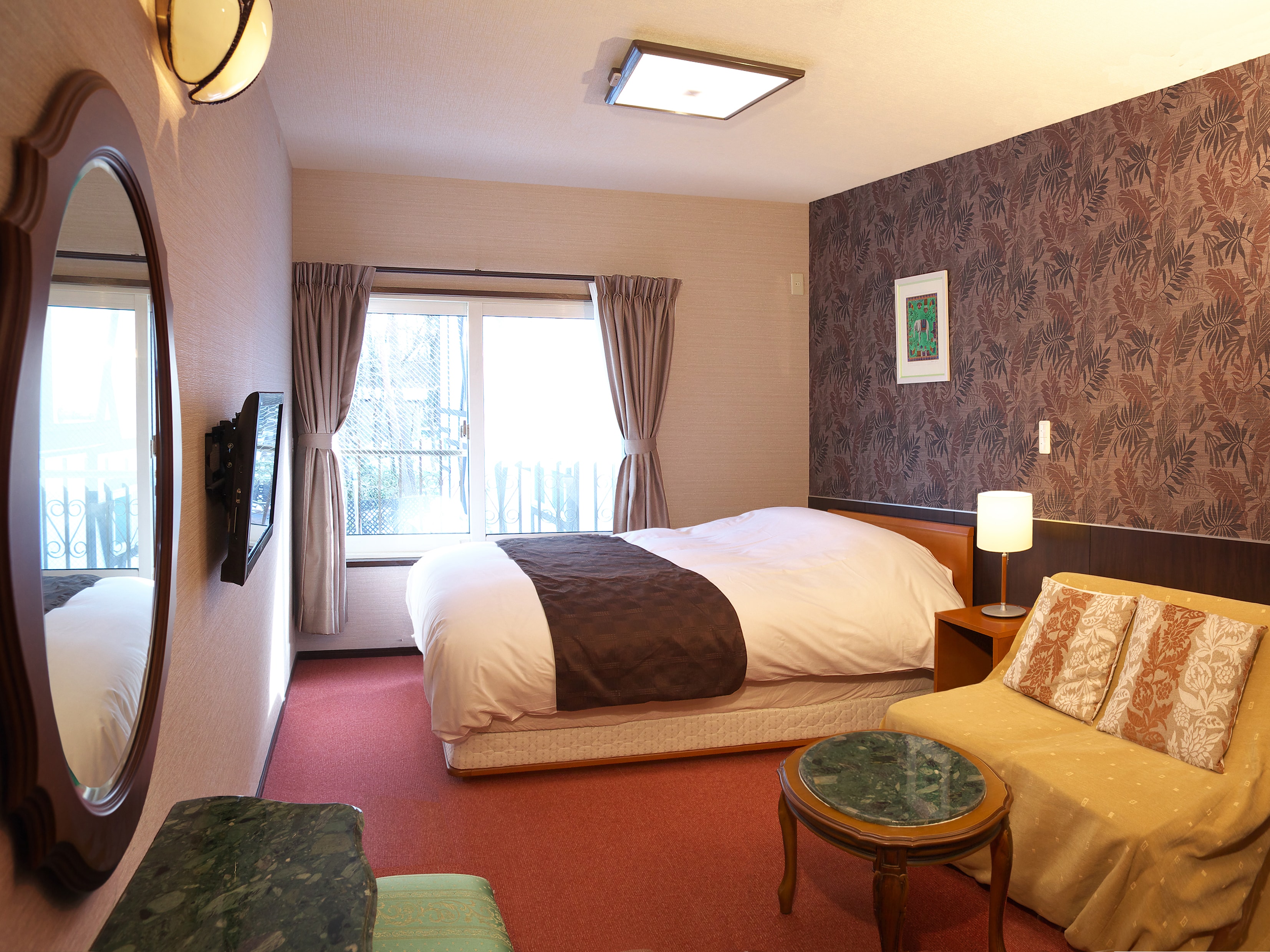 Main building: Western-style Deluxe Queen Room