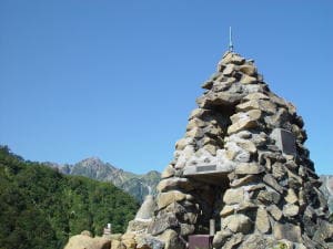 Trekking around the foot of Mount Hakuba