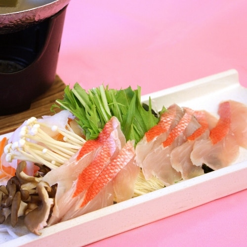 Red sea bream shabu-shabu