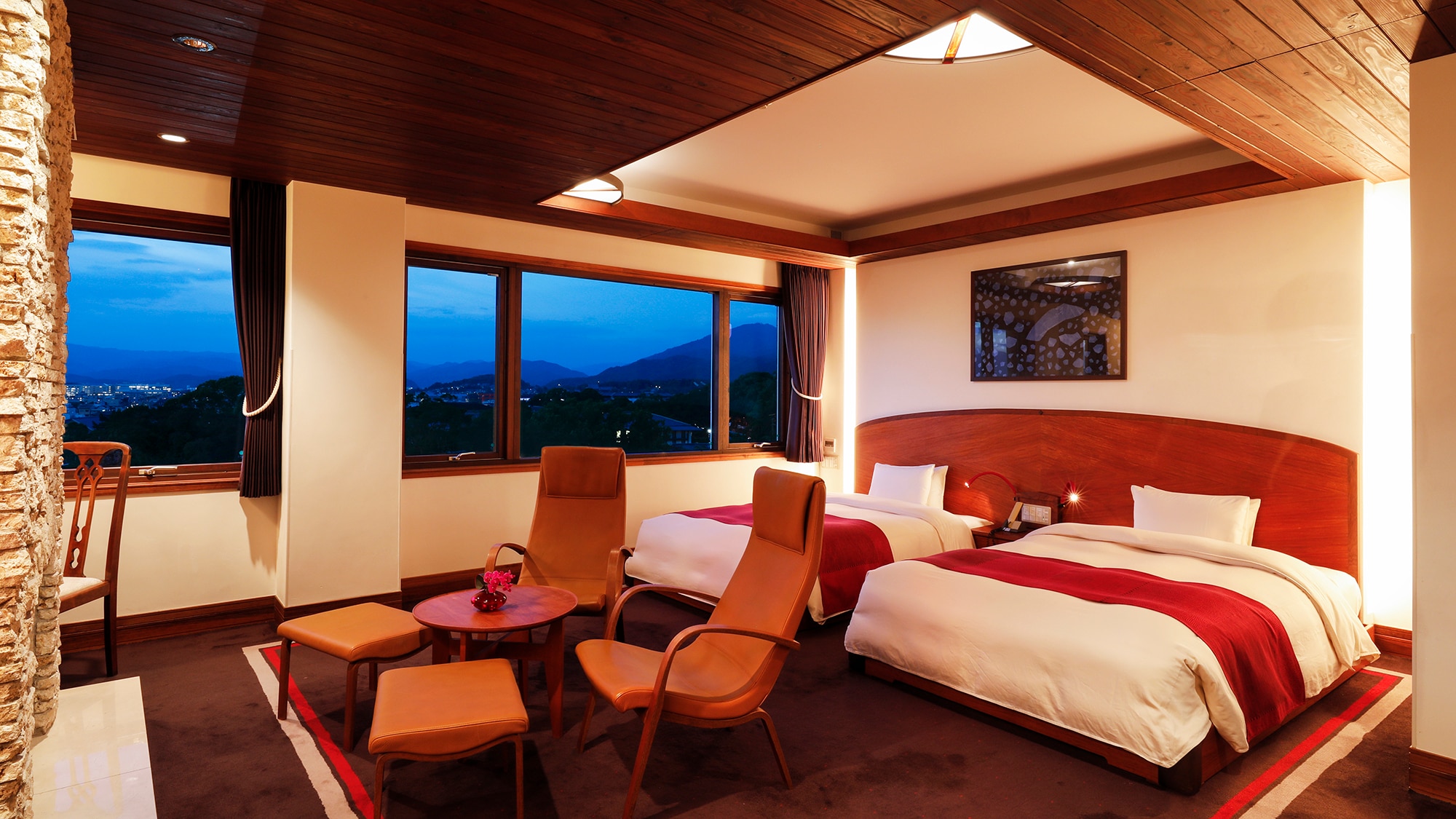 [Panorama Park View Twin Room]