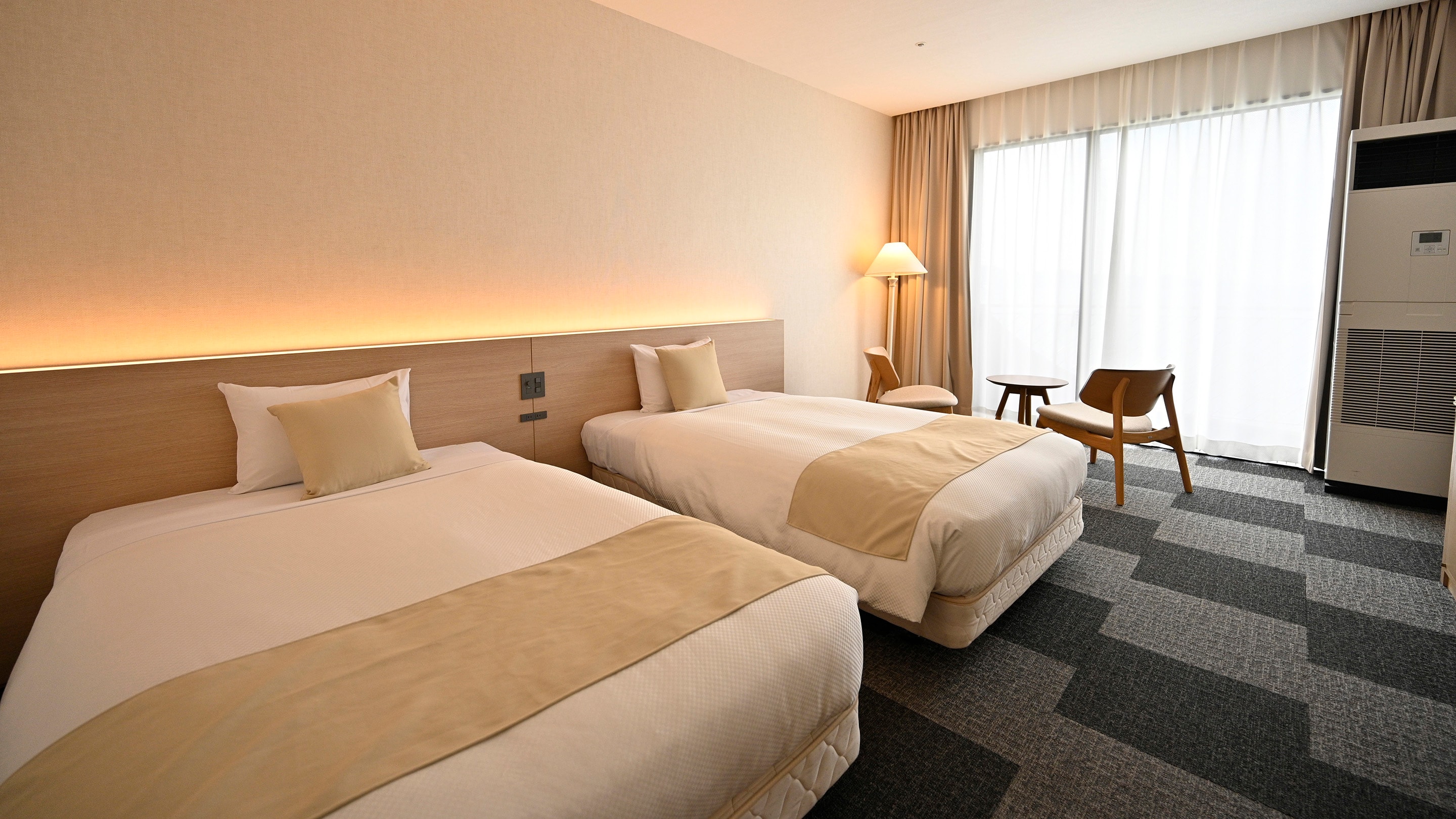 [Non-smoking] Superior Twin Room with private bath *Image shown is for illustrative purposes only.