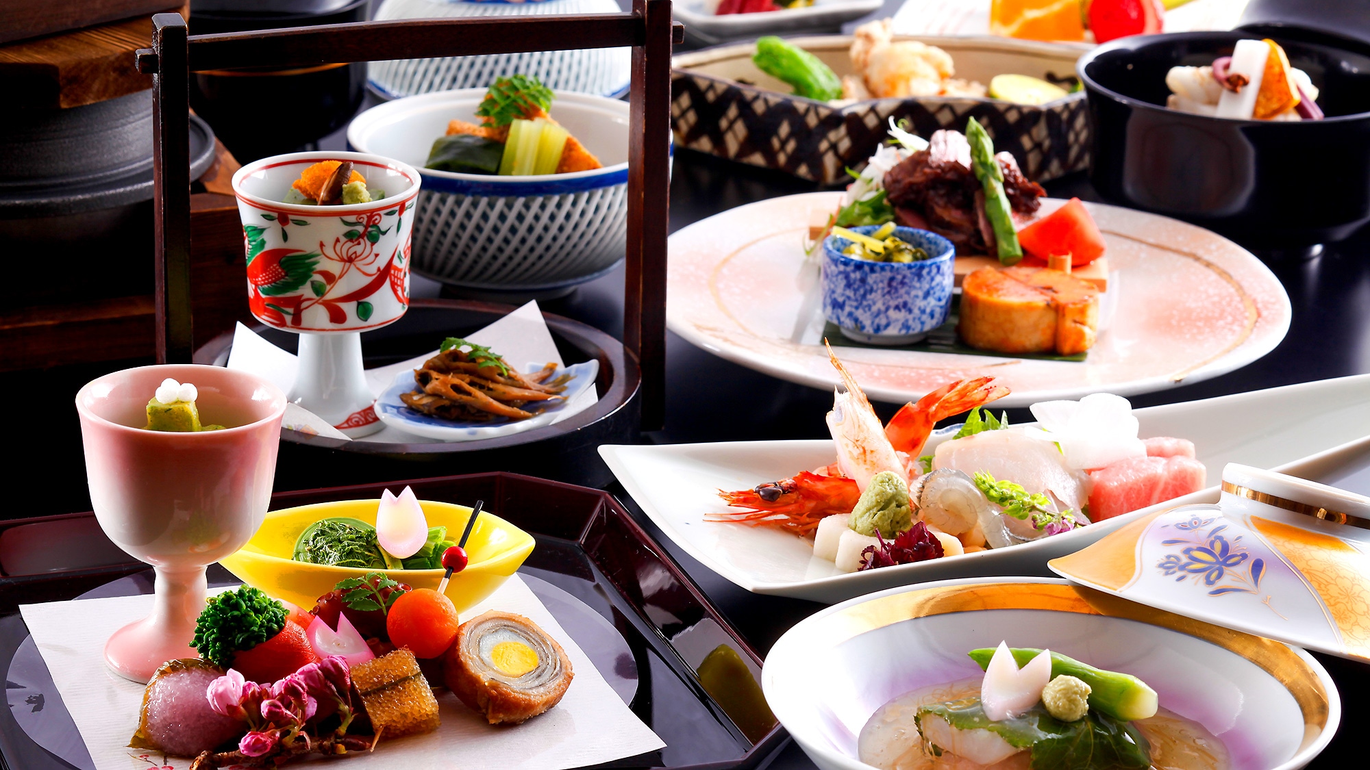 [Special Kyoto Kaiseki Cuisine ~Spring~] Example of dishes