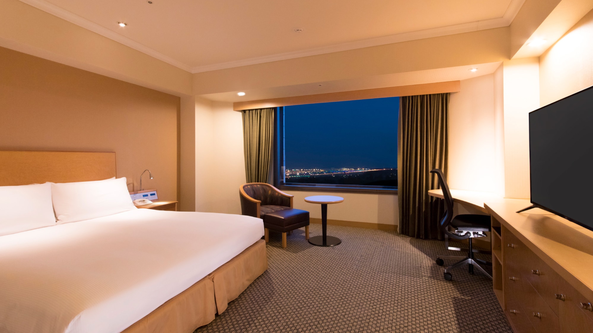 Deluxe Plus Queen Pemandangan Bandara