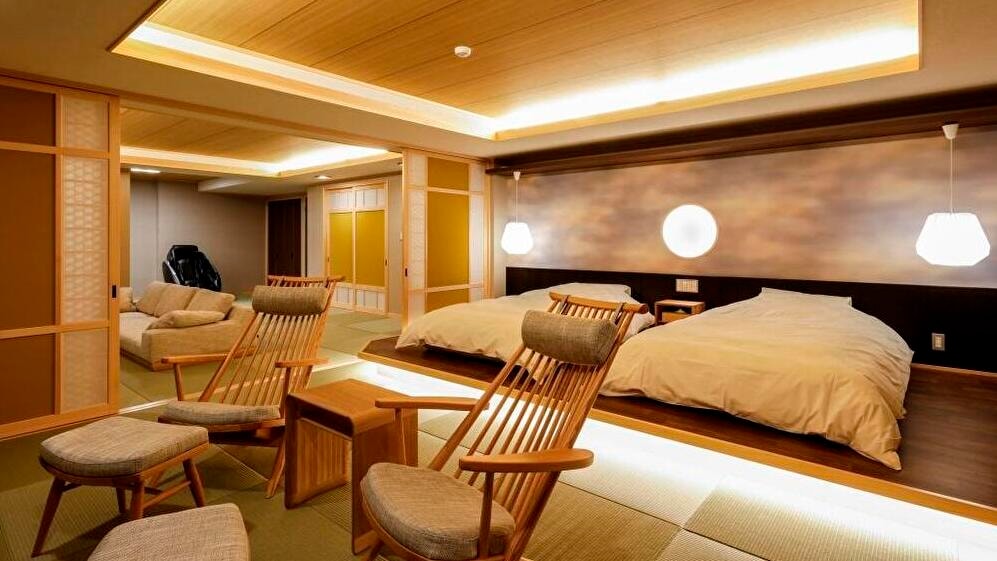 Opening in March 2024! New guest room "Special Room Ruri no Umi" (room with open-air bath)