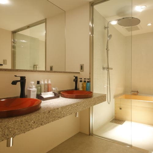 [Special Japanese-Western style bath]