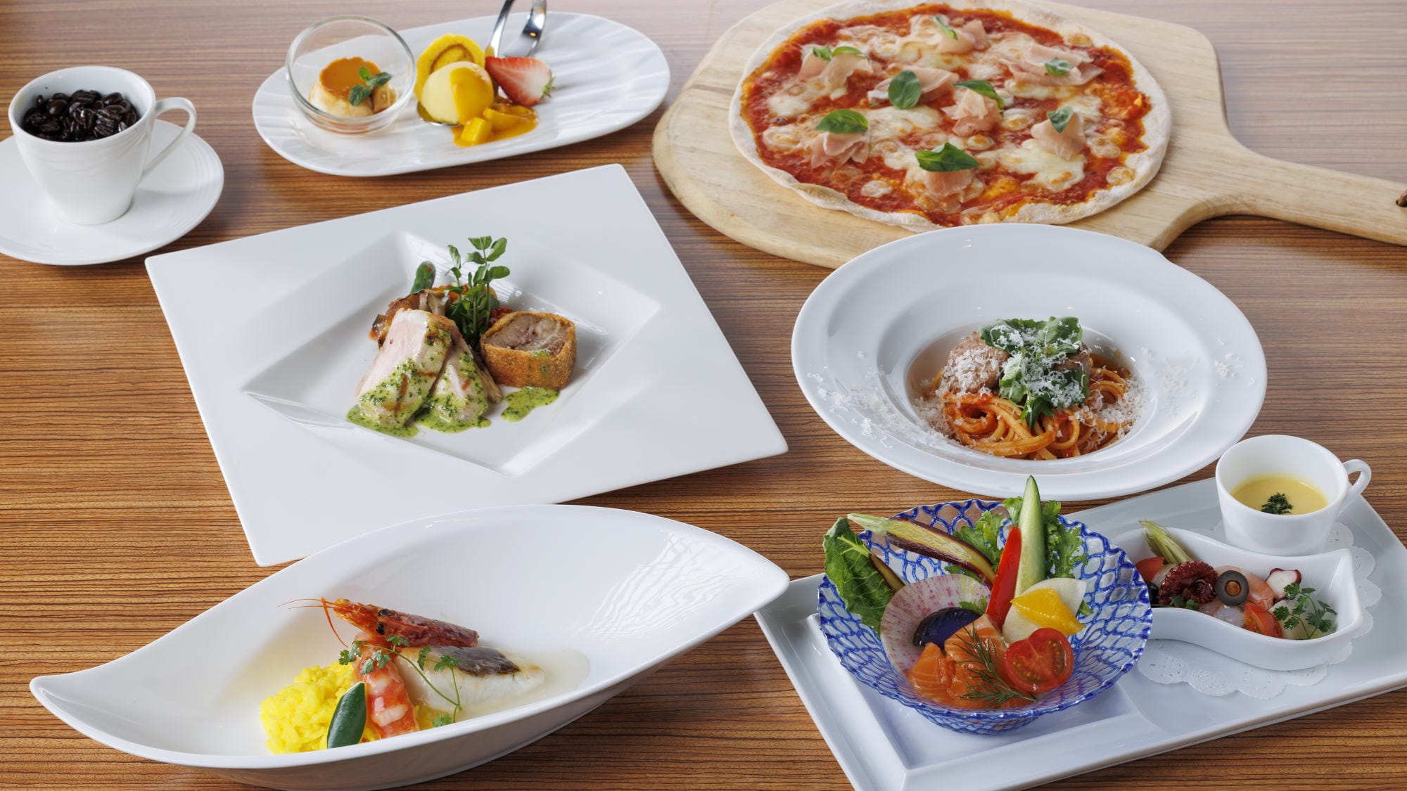 Summer original Italian cuisine *Image for illustration purposes only