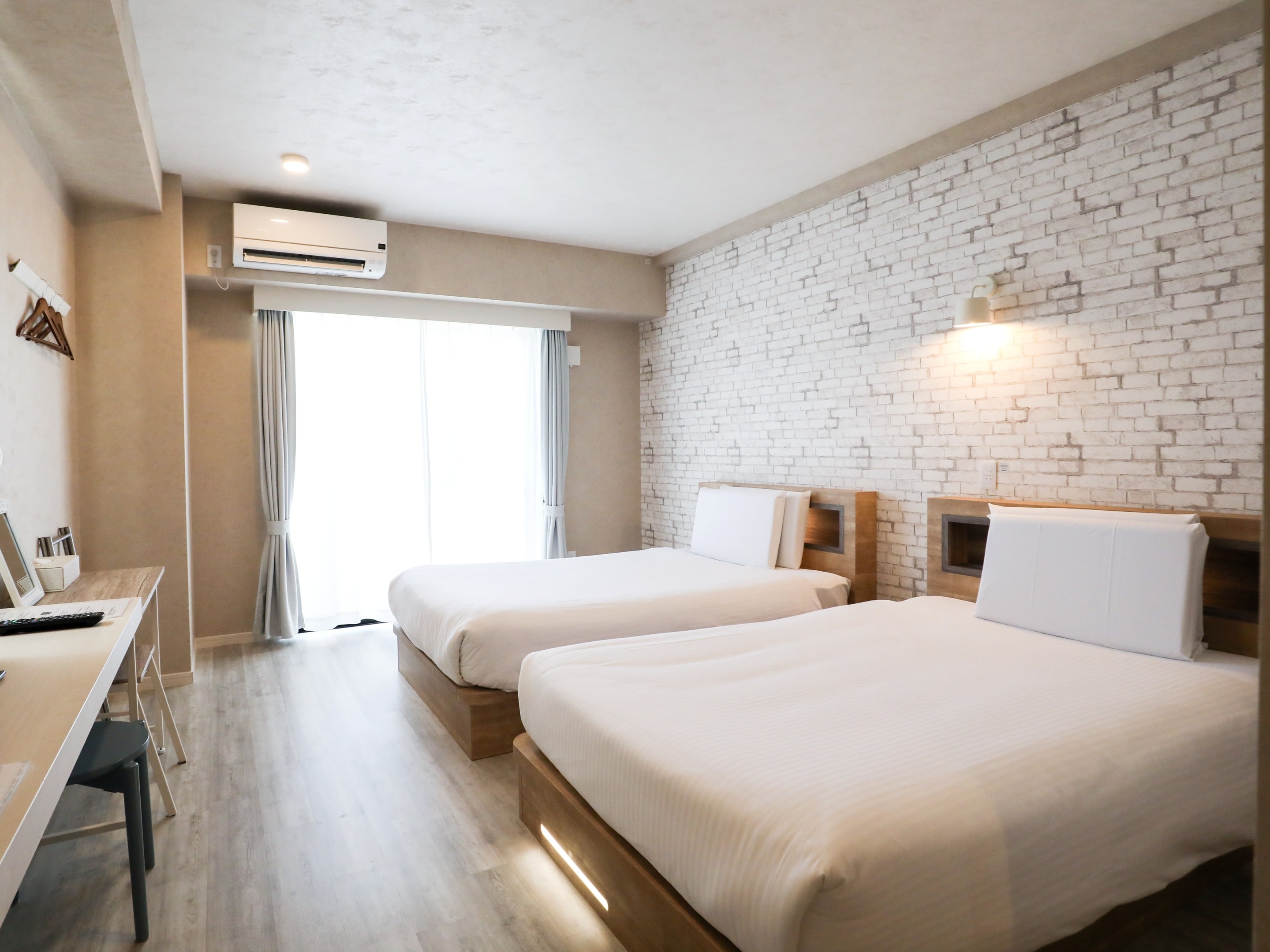 Phòng 2 giường đơn: phòng rộng 26m2