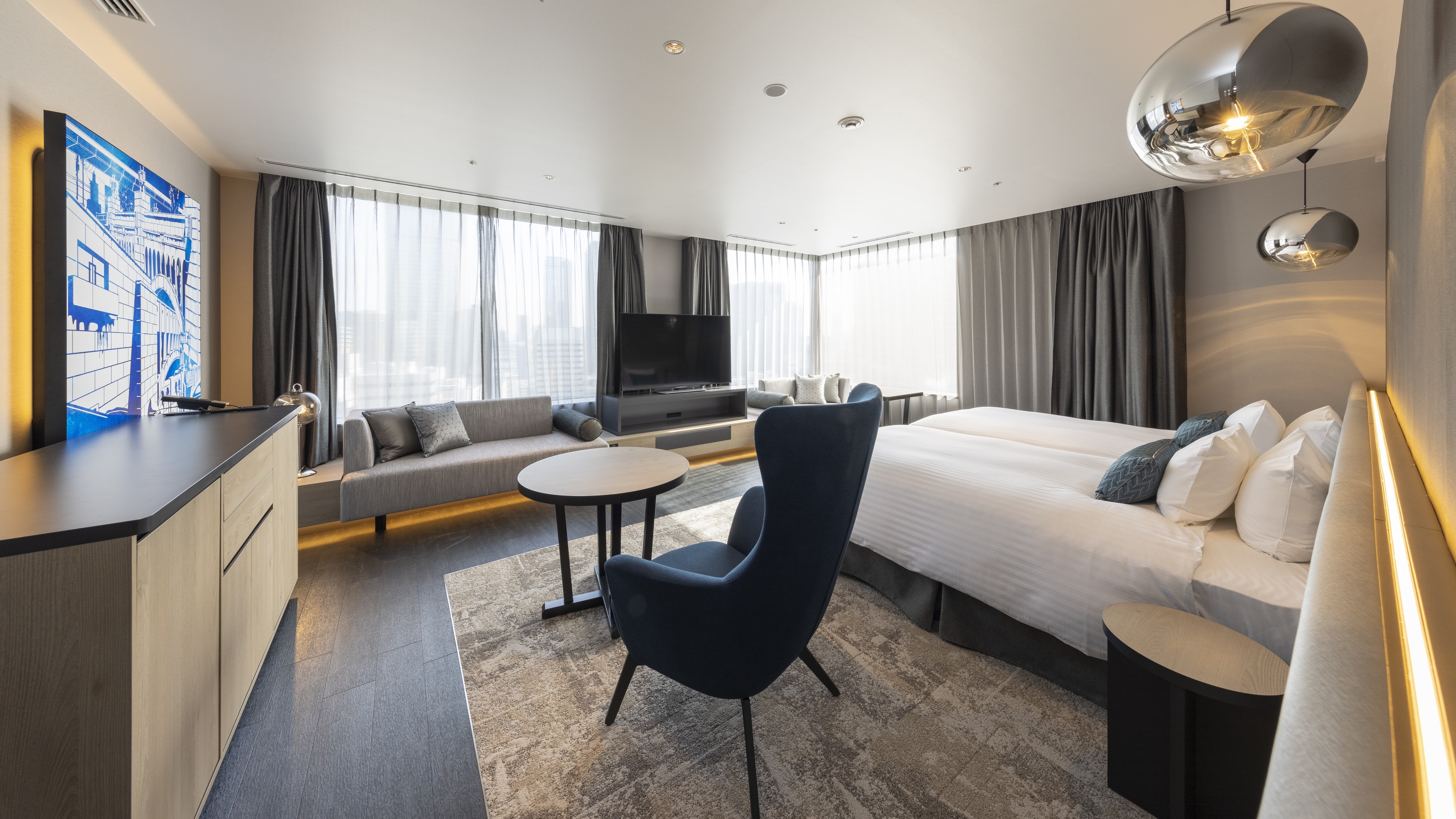 [Stylish Junior Suite Twin Room]
