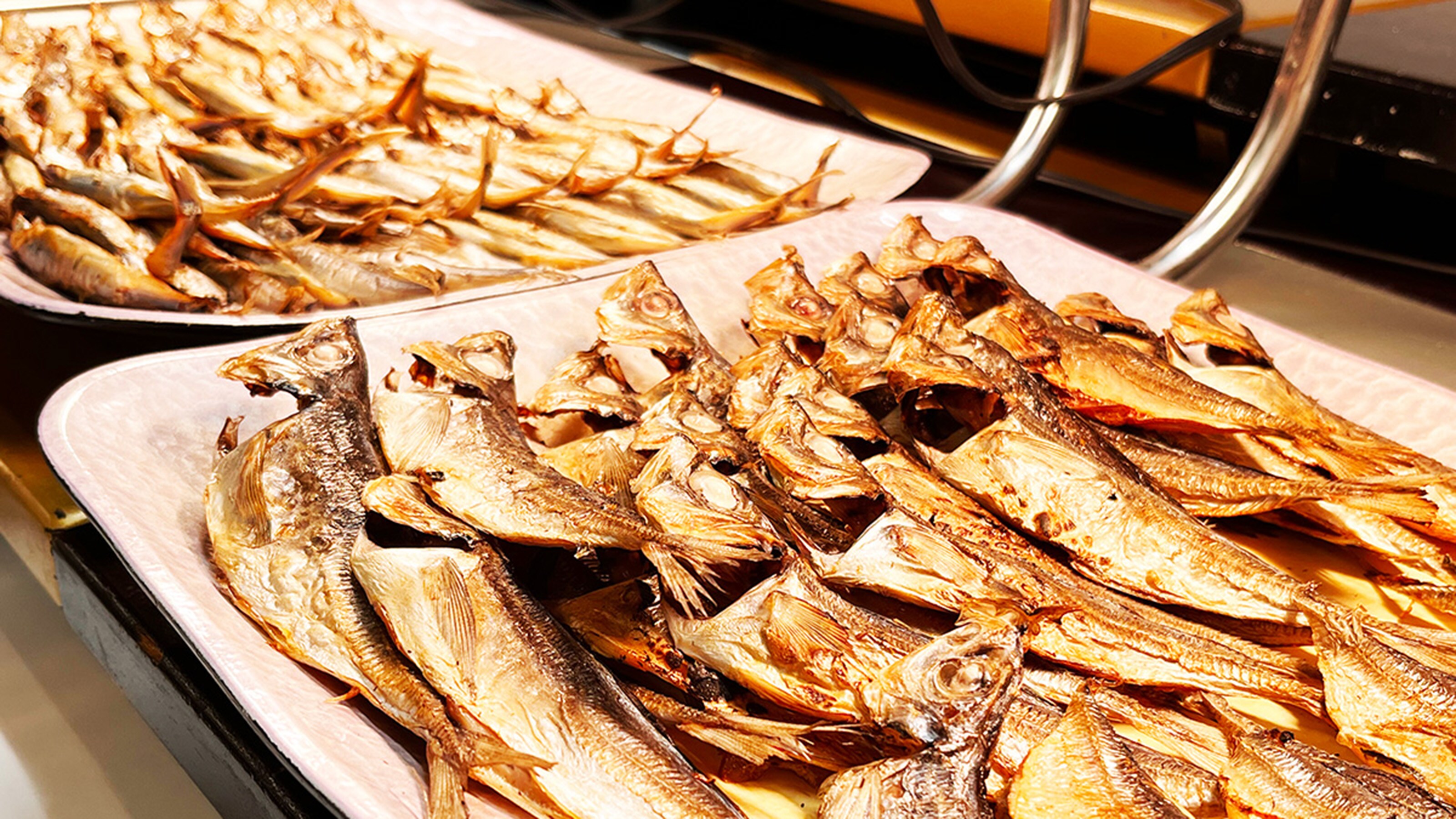 An example of a breakfast buffet