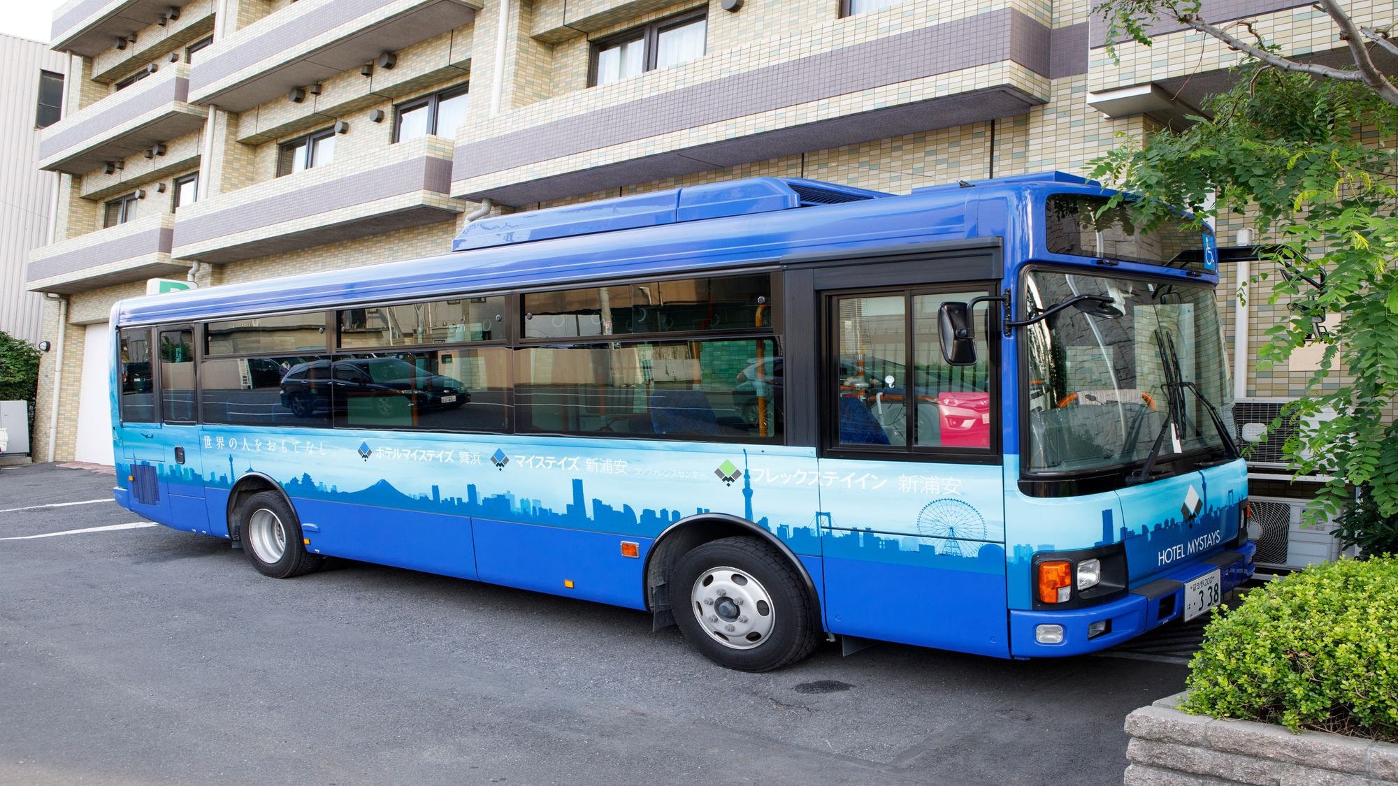 Bus antar-jemput ke Stasiun JR Maihama / TDR