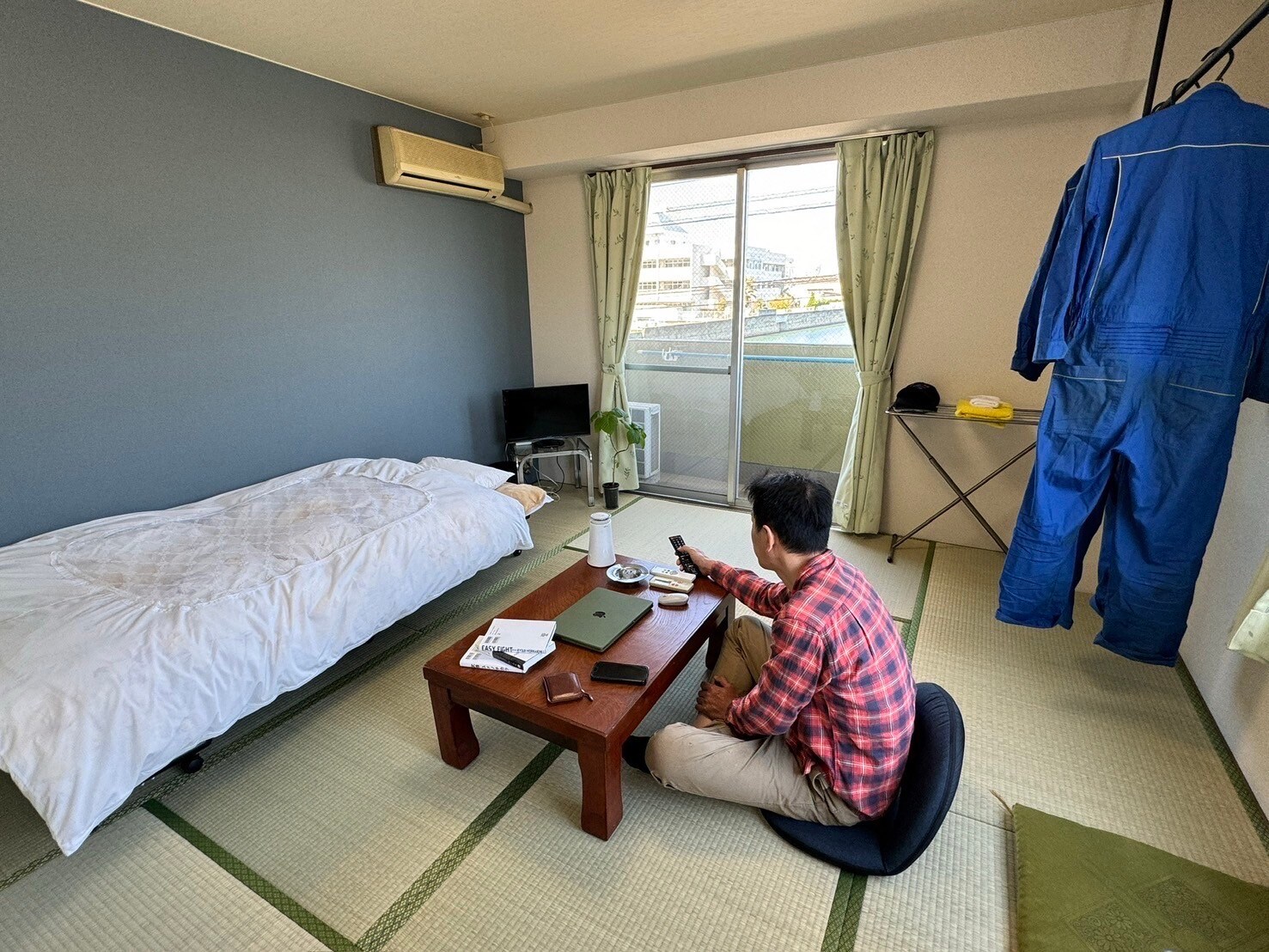Kamar bergaya Jepang 7 hingga 8 tikar tatami