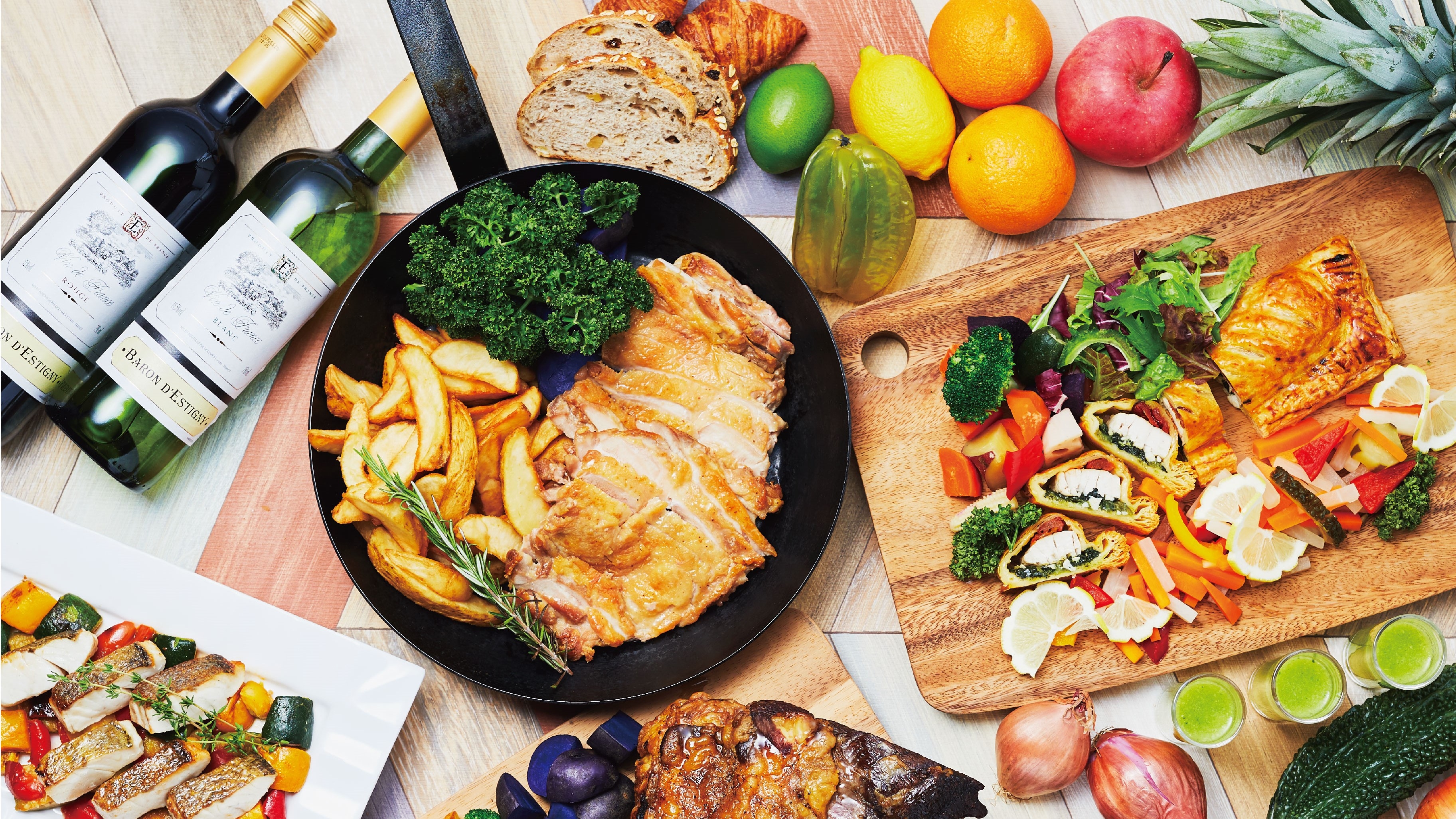 [AVANCER] Enjoy Avance Cuisine, based on French cuisine and incorporating Okinawan ingredients.