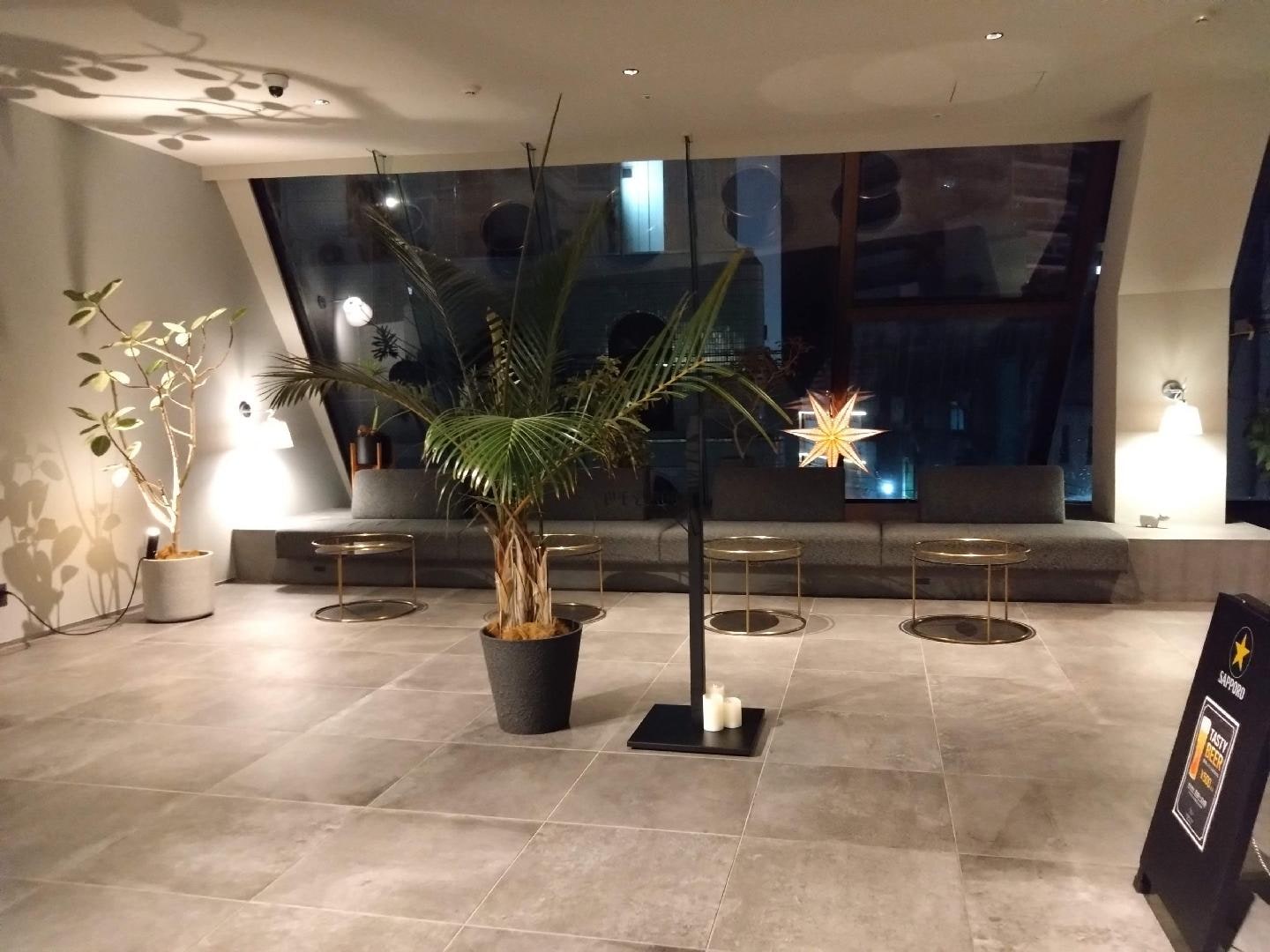 郡山グローバルビューH ロビーの装飾２.JPG